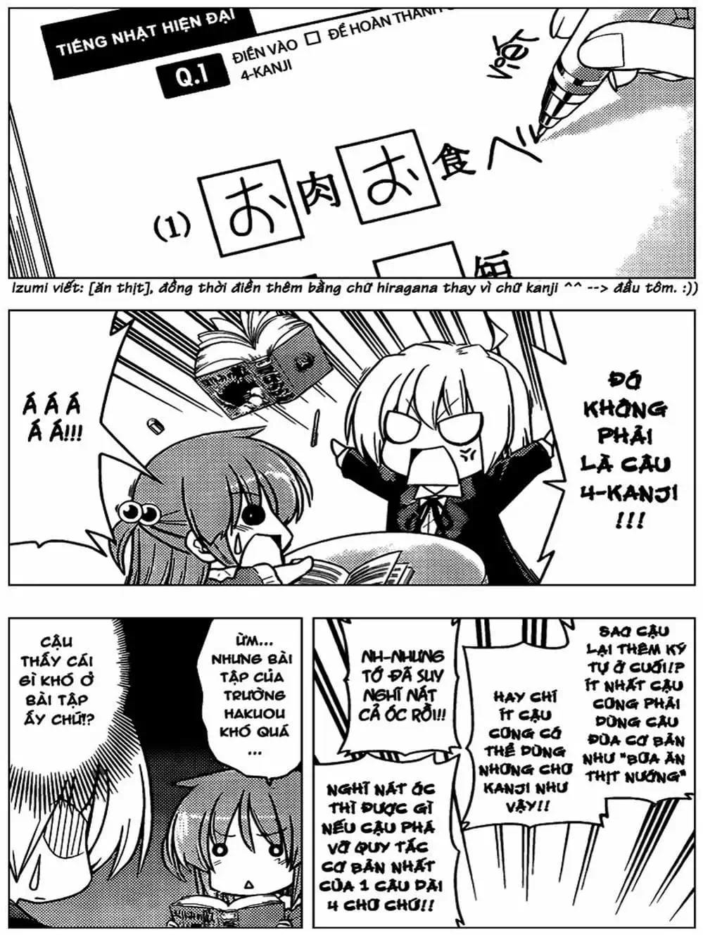 Truyện Tranh Chàng Quản Gia - Hayate No Gotoku trang 4