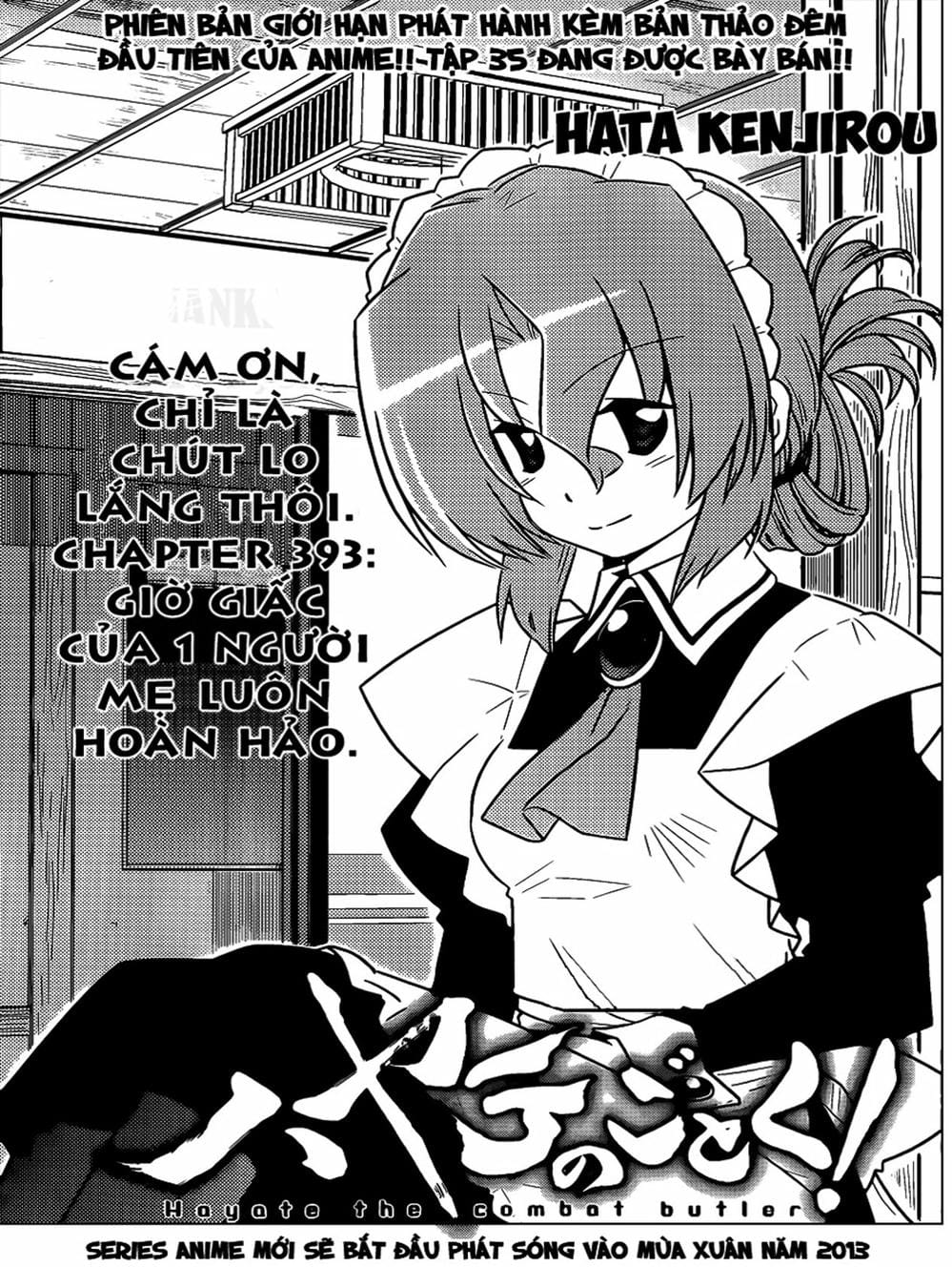 Truyện Tranh Chàng Quản Gia - Hayate No Gotoku trang 4