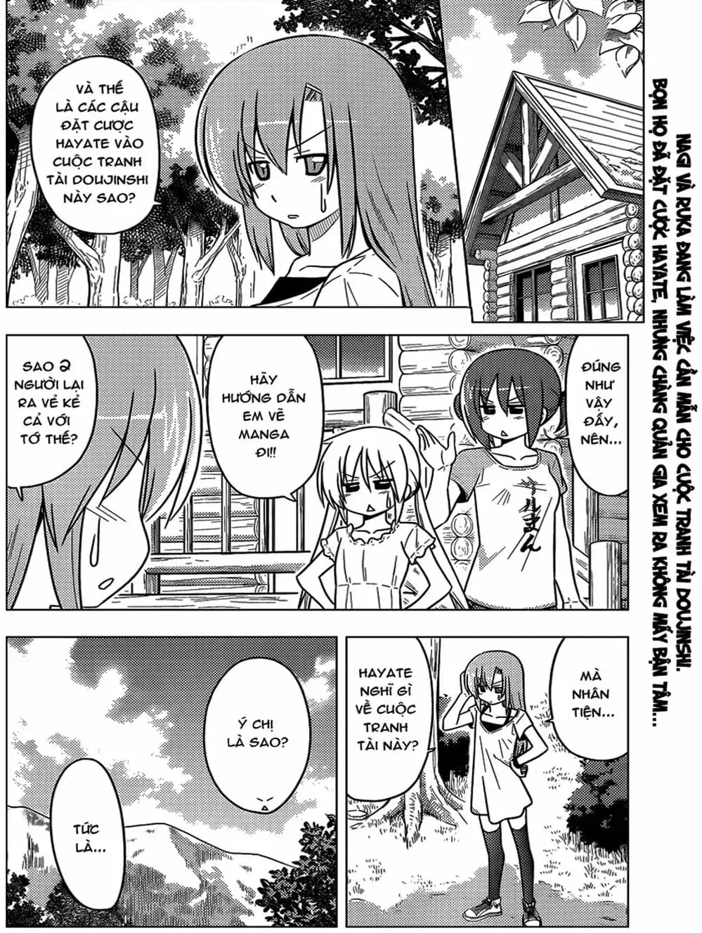 Truyện Tranh Chàng Quản Gia - Hayate No Gotoku trang 4