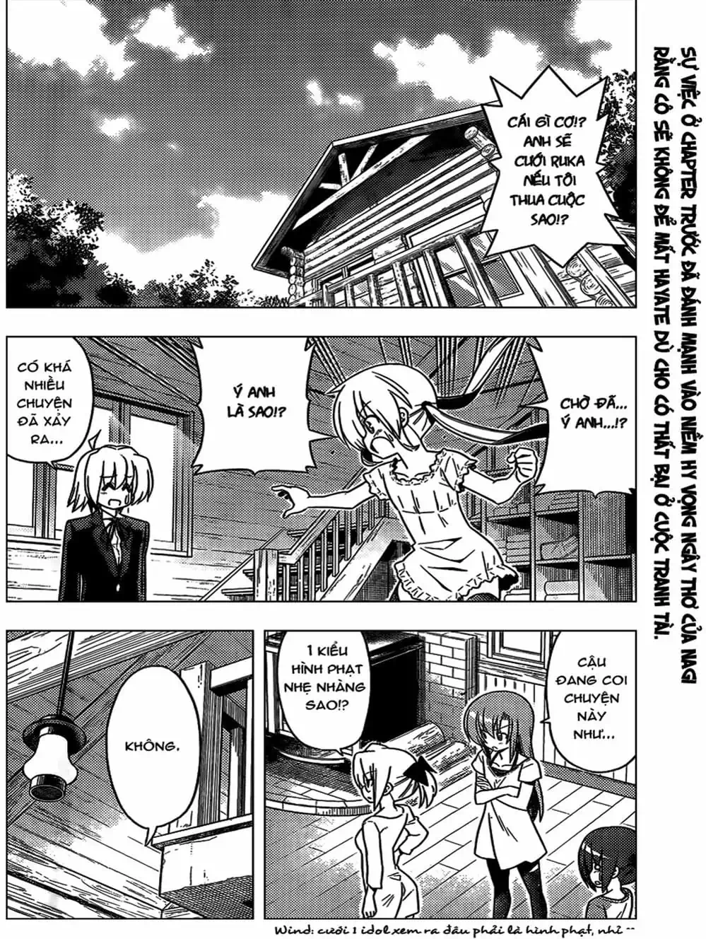 Truyện Tranh Chàng Quản Gia - Hayate No Gotoku trang 4