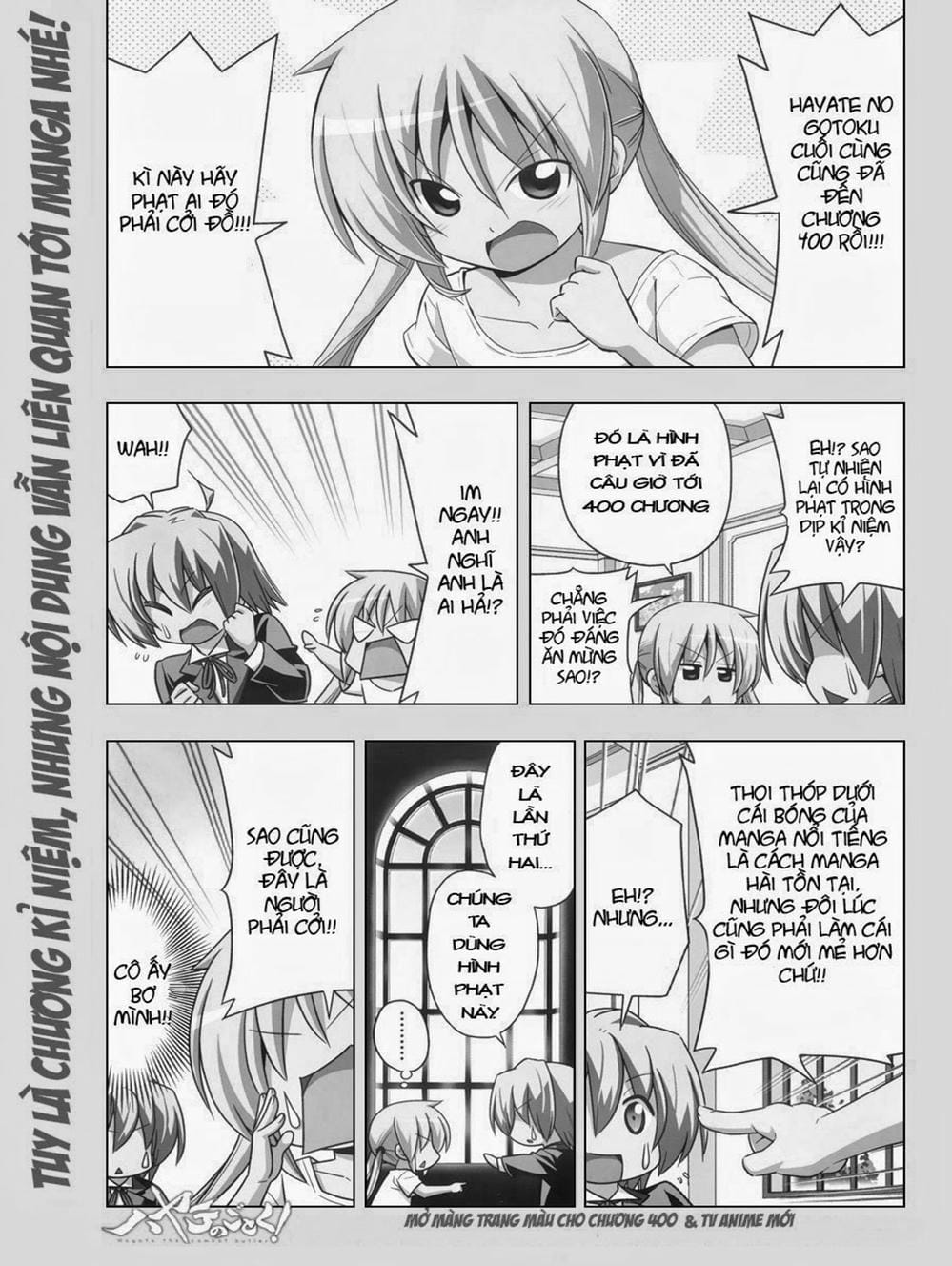 Truyện Tranh Chàng Quản Gia - Hayate No Gotoku trang 4