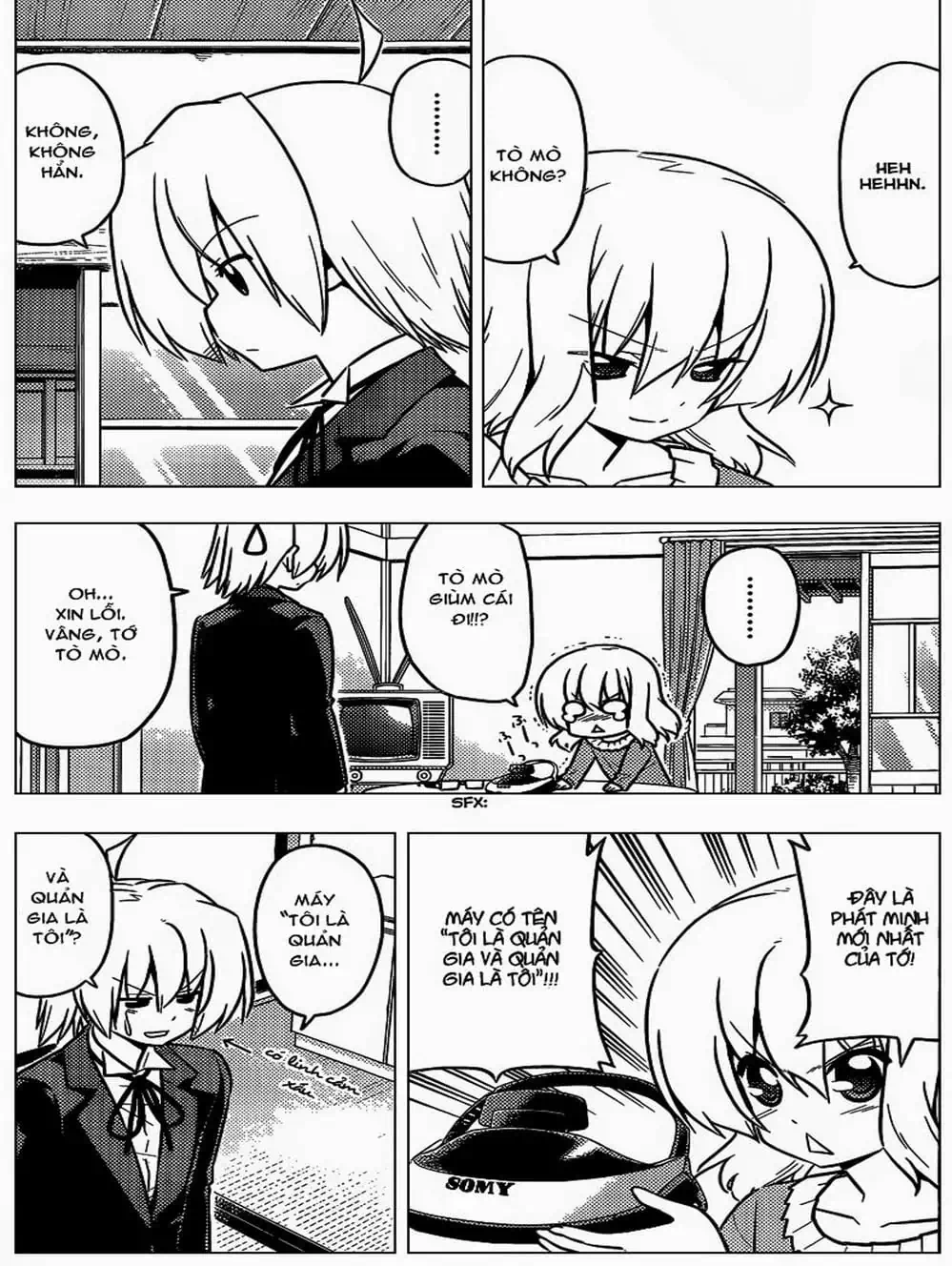 Truyện Tranh Chàng Quản Gia - Hayate No Gotoku trang 4