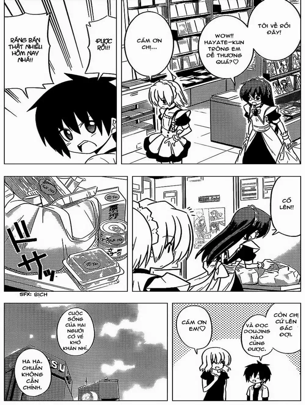 Truyện Tranh Chàng Quản Gia - Hayate No Gotoku trang 4