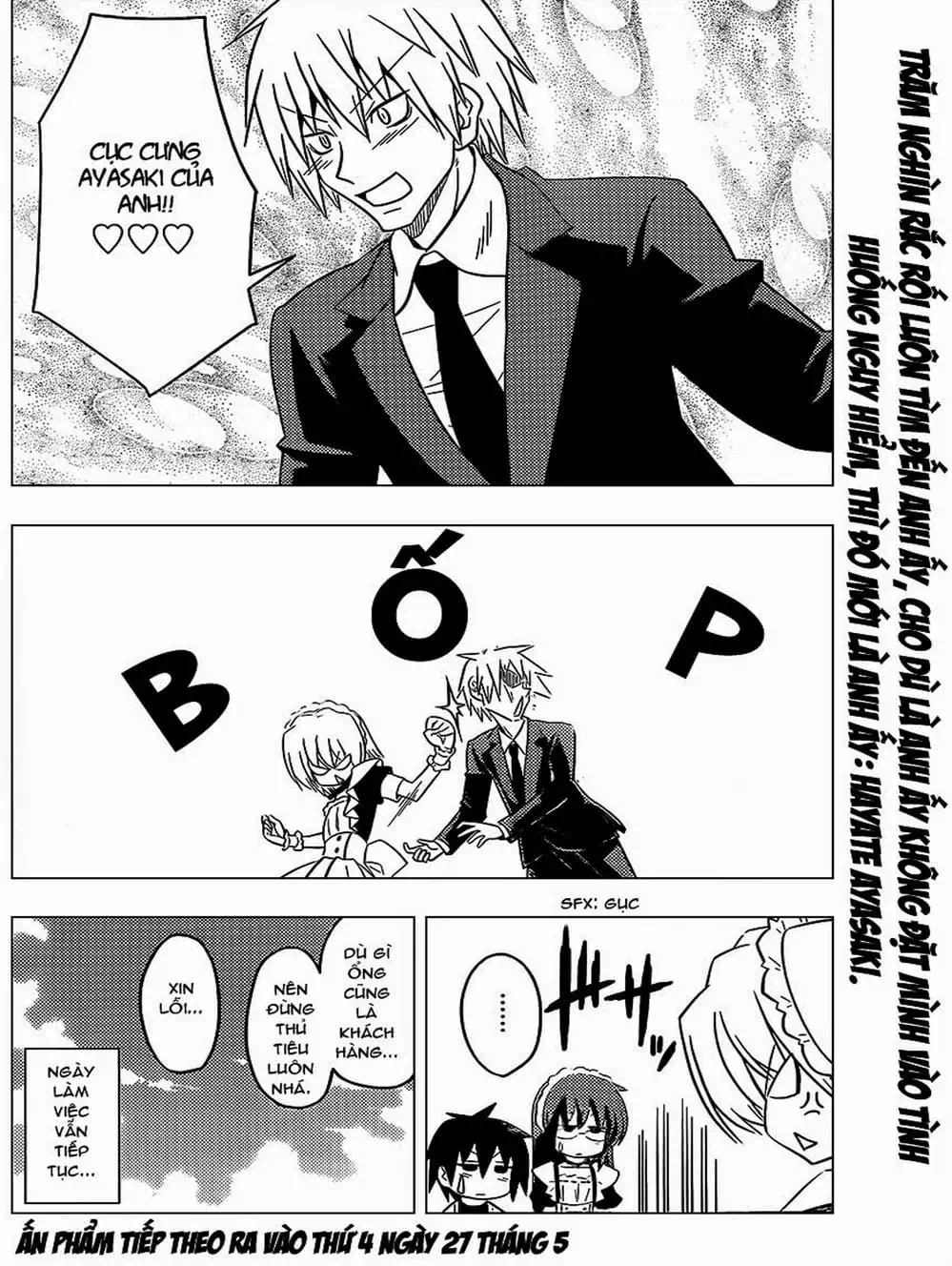 Truyện Tranh Chàng Quản Gia - Hayate No Gotoku trang 4