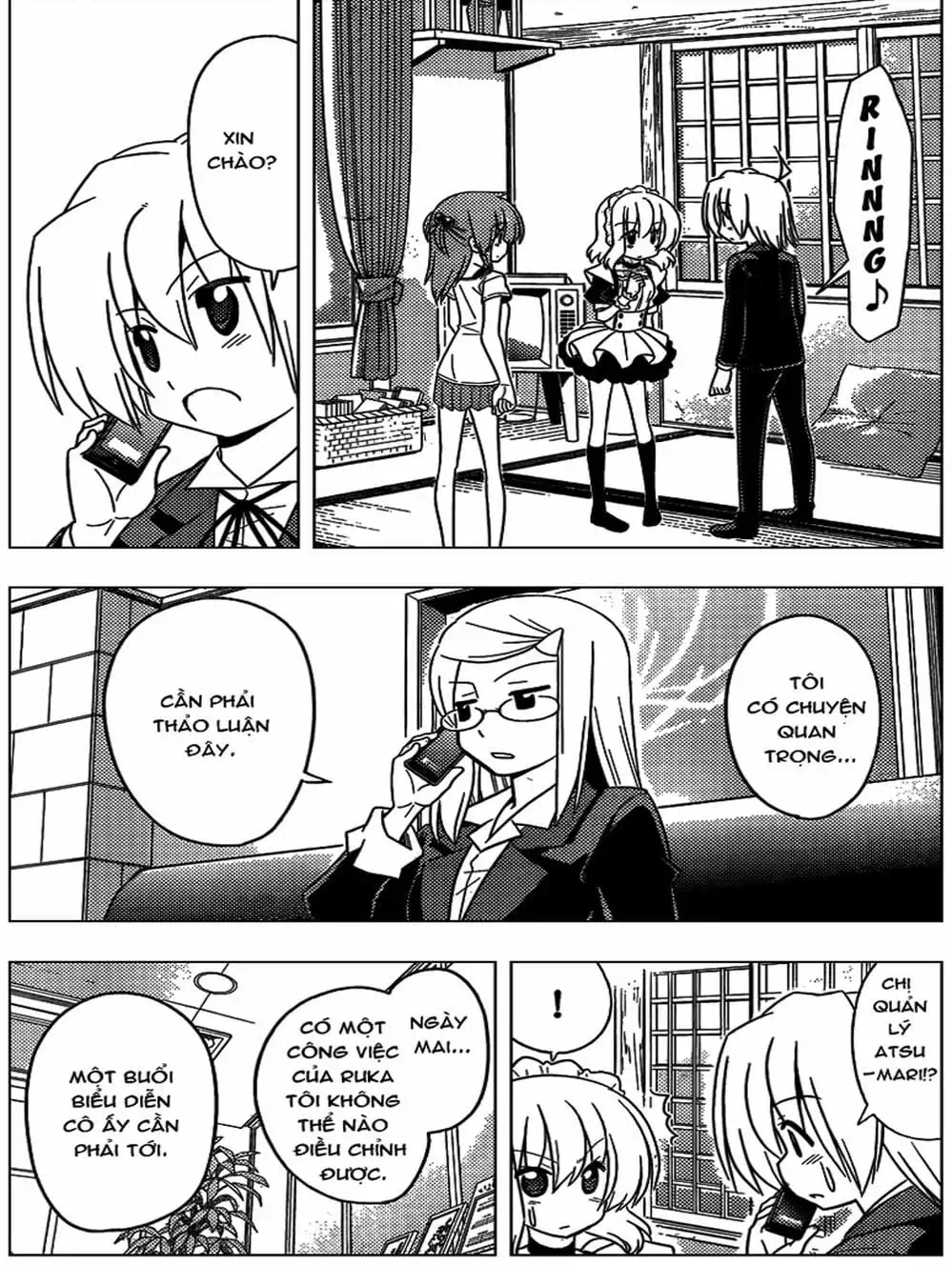 Truyện Tranh Chàng Quản Gia - Hayate No Gotoku trang 4