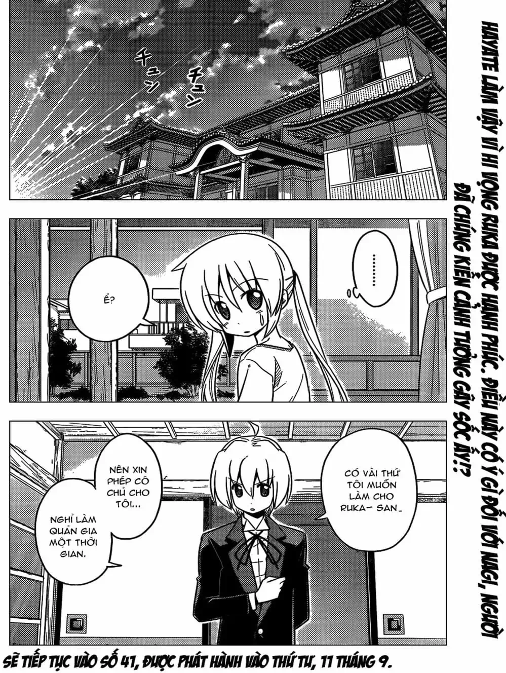 Truyện Tranh Chàng Quản Gia - Hayate No Gotoku trang 4