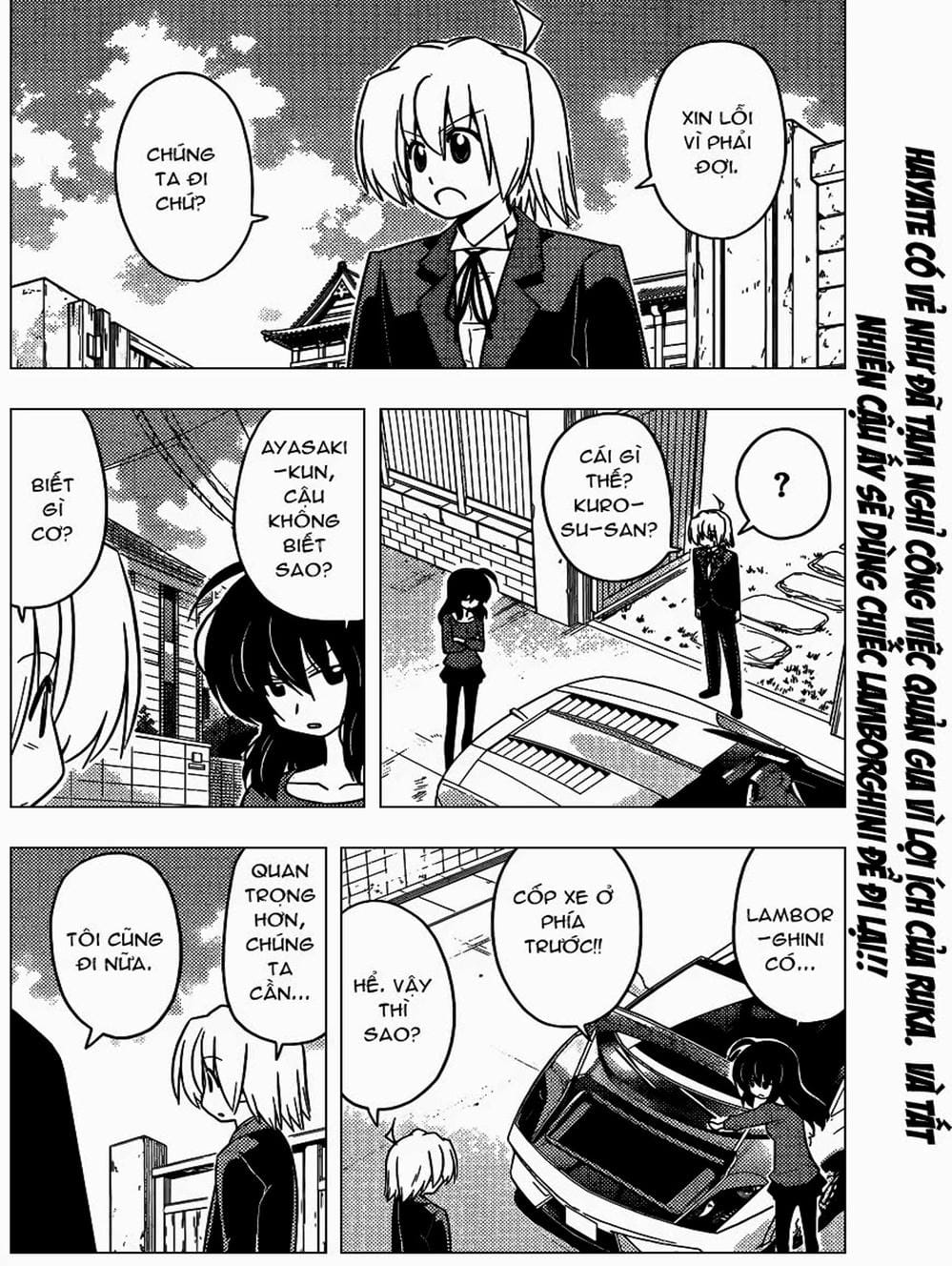 Truyện Tranh Chàng Quản Gia - Hayate No Gotoku trang 4