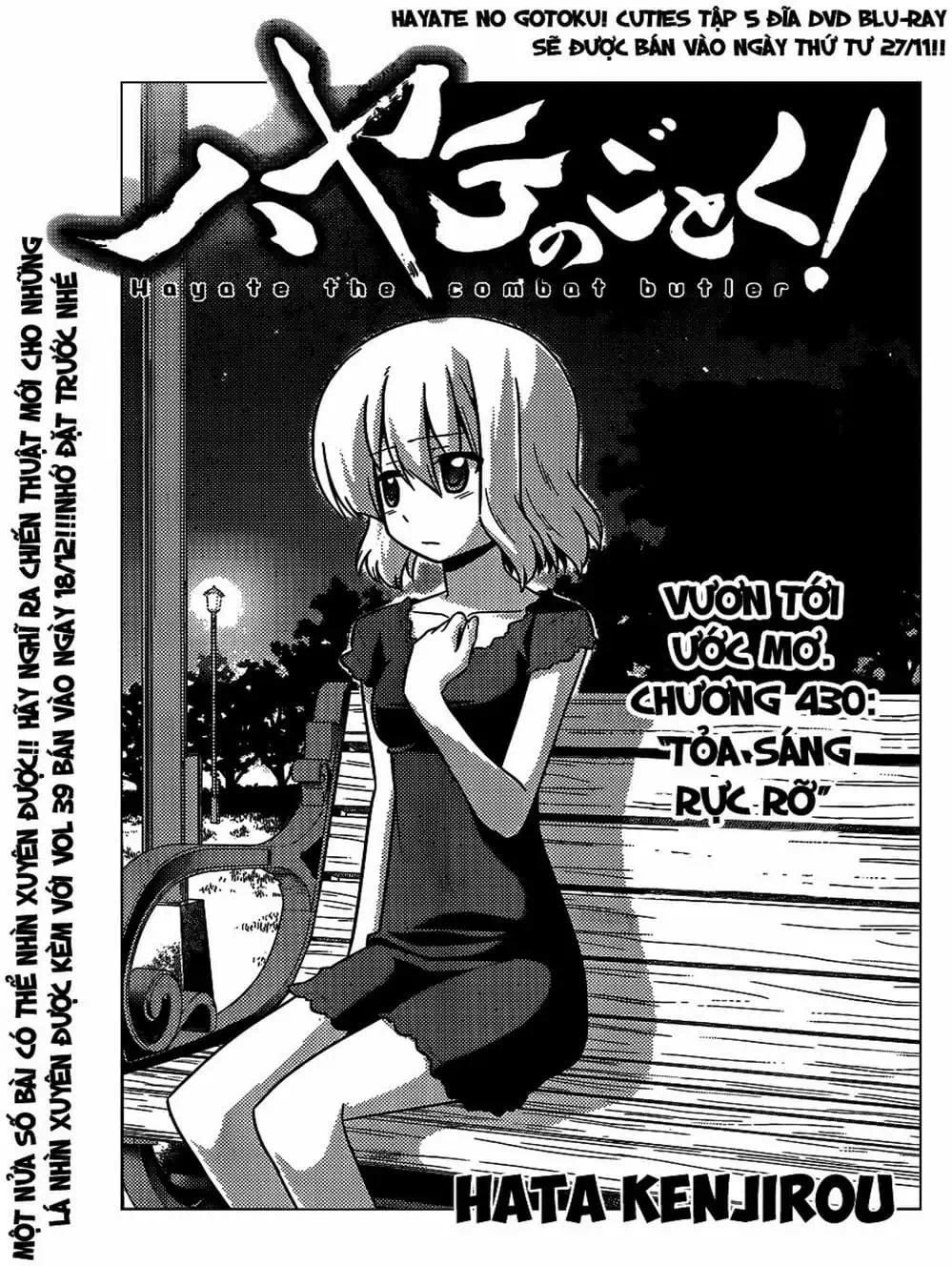 Truyện Tranh Chàng Quản Gia - Hayate No Gotoku trang 4