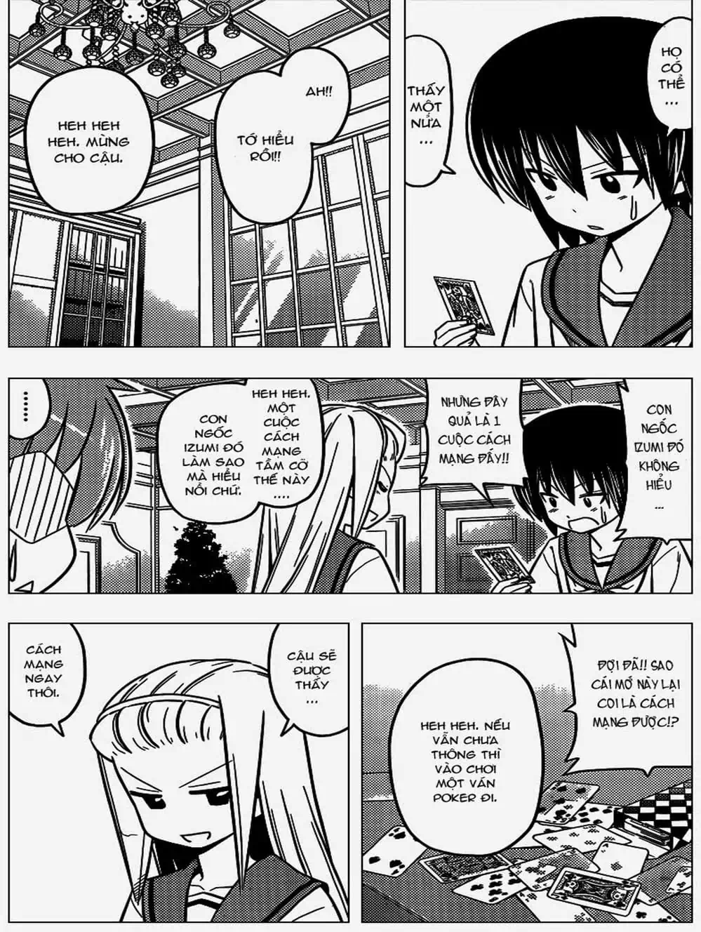 Truyện Tranh Chàng Quản Gia - Hayate No Gotoku trang 4