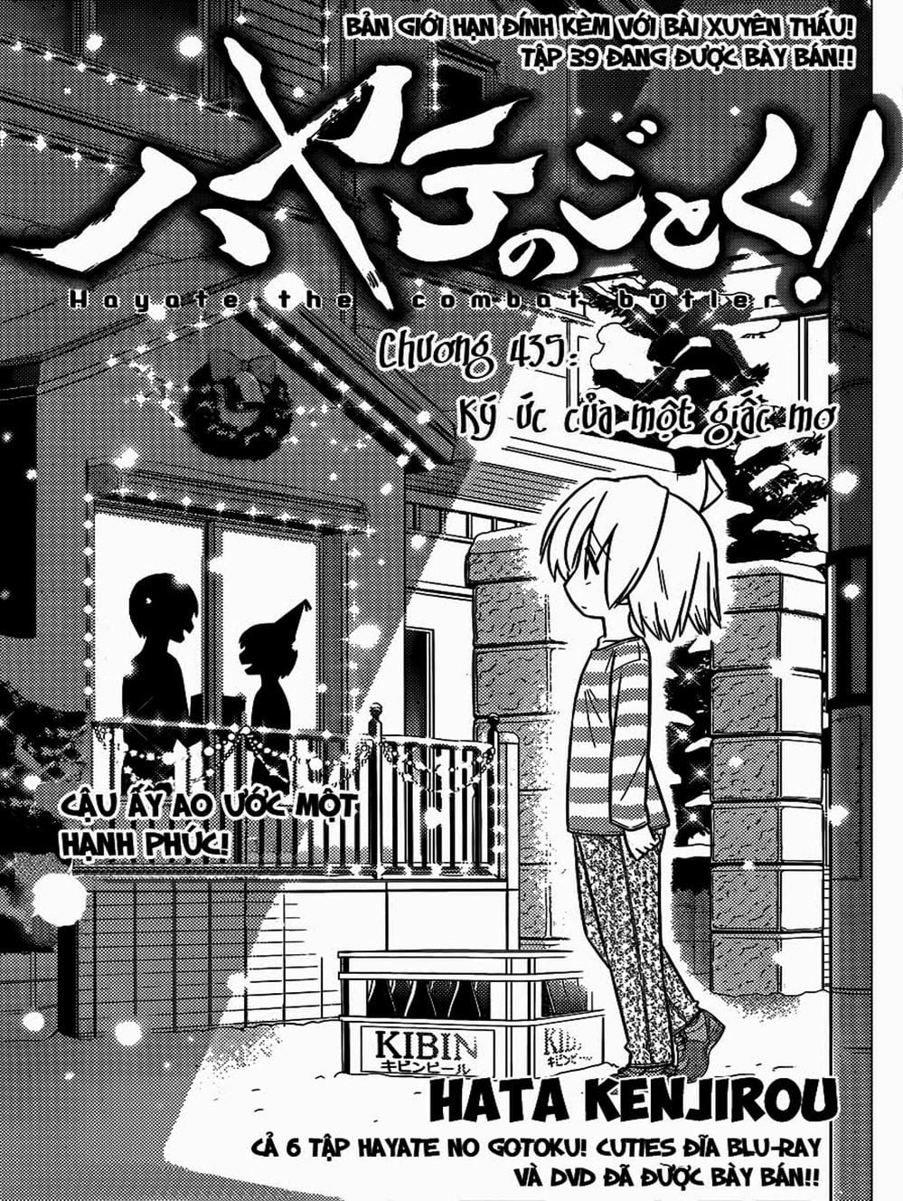 Truyện Tranh Chàng Quản Gia - Hayate No Gotoku trang 4