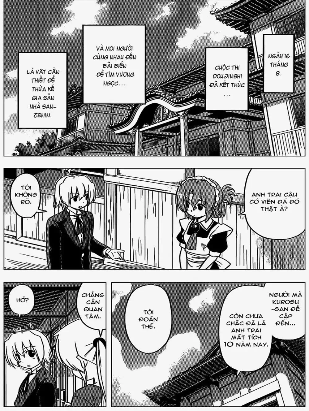 Truyện Tranh Chàng Quản Gia - Hayate No Gotoku trang 4