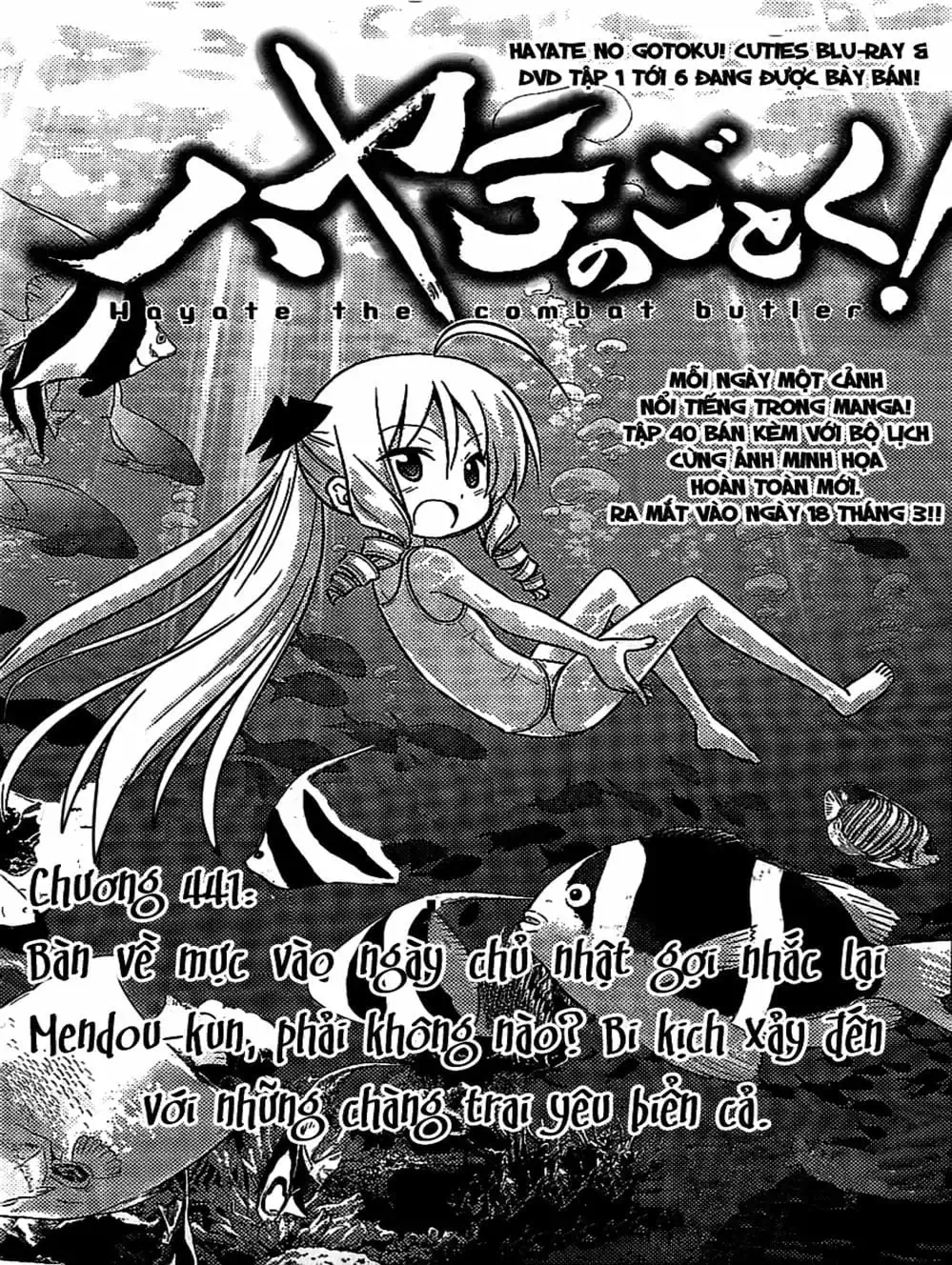 Truyện Tranh Chàng Quản Gia - Hayate No Gotoku trang 4
