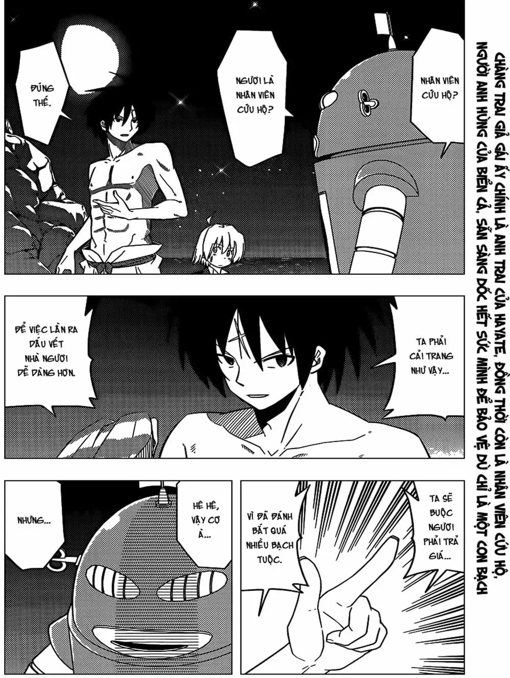 Truyện Tranh Chàng Quản Gia - Hayate No Gotoku trang 4