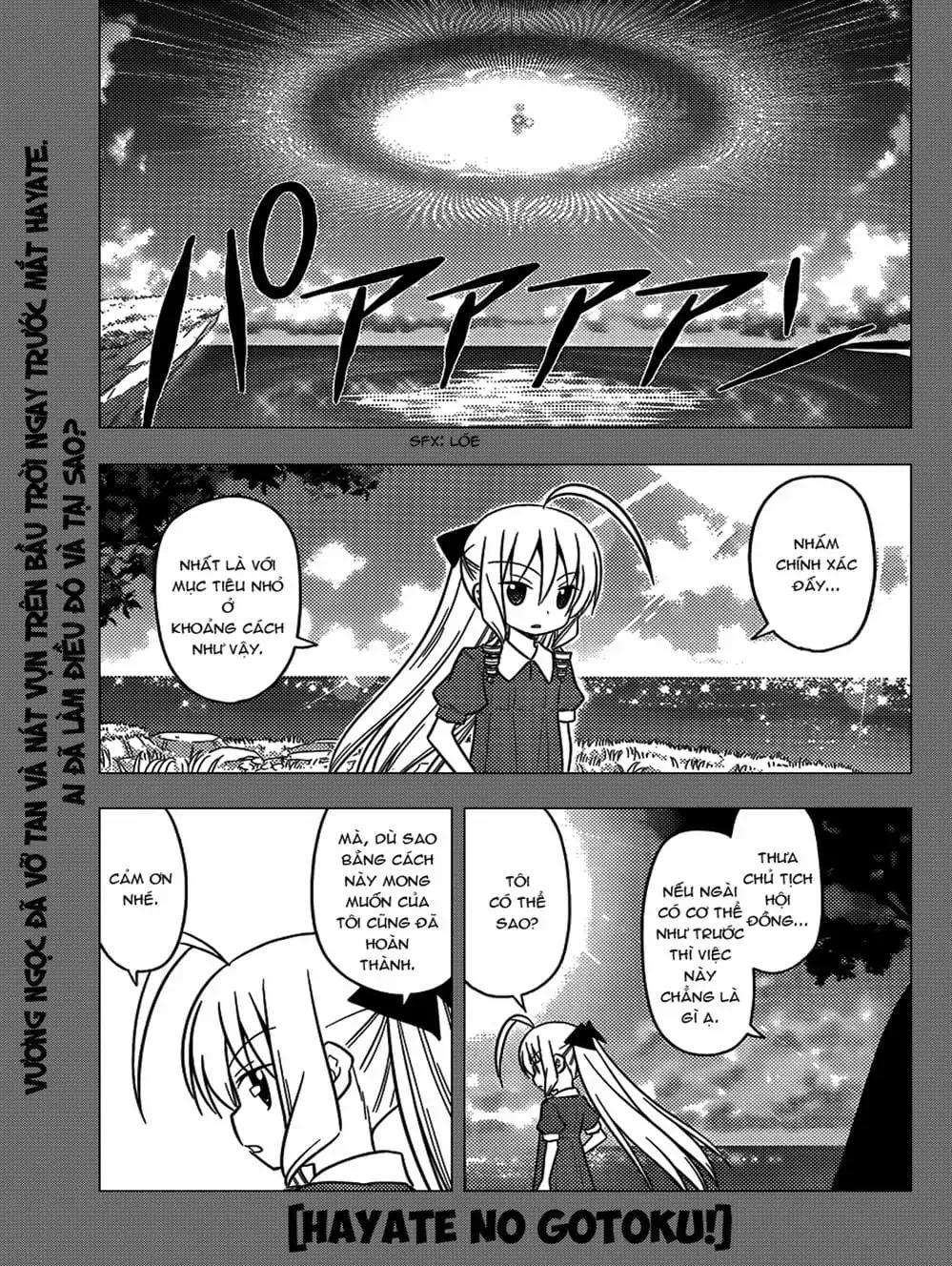 Truyện Tranh Chàng Quản Gia - Hayate No Gotoku trang 4