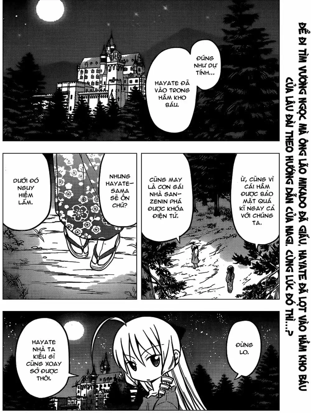 Truyện Tranh Chàng Quản Gia - Hayate No Gotoku trang 4
