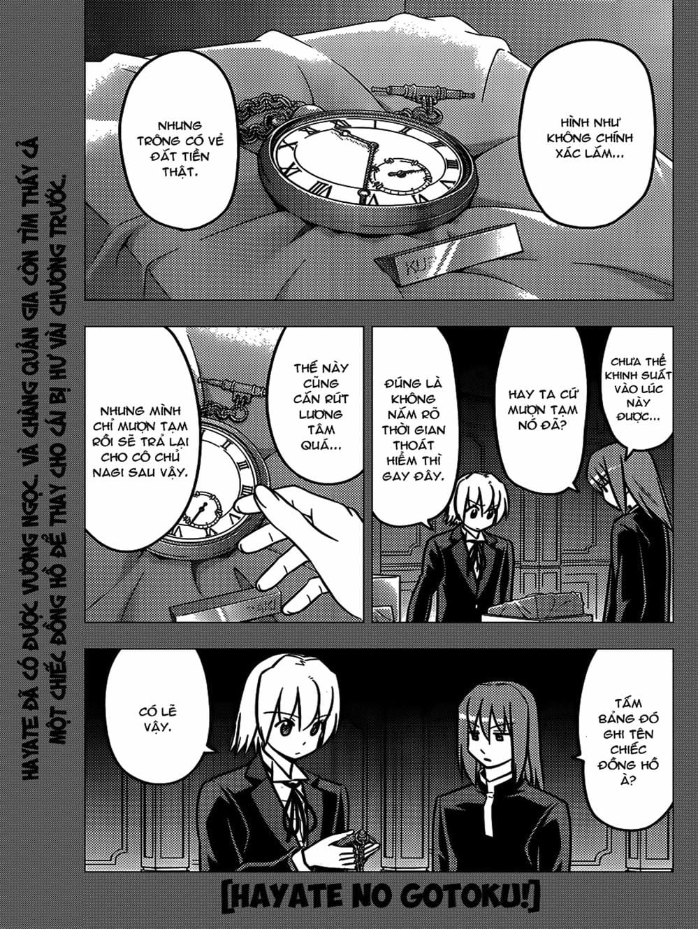 Truyện Tranh Chàng Quản Gia - Hayate No Gotoku trang 4