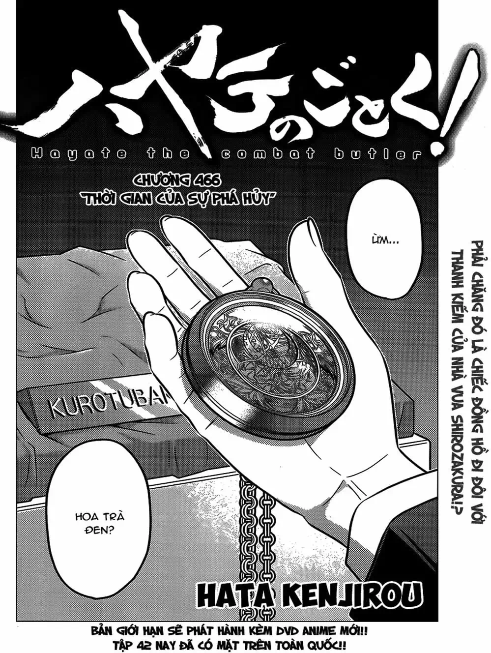 Truyện Tranh Chàng Quản Gia - Hayate No Gotoku trang 4