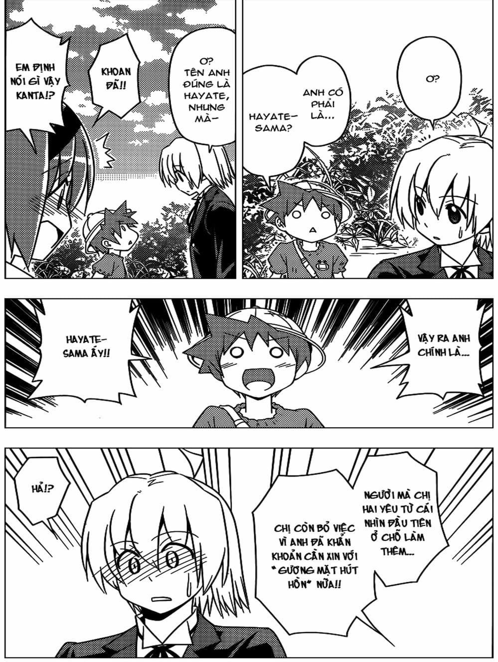 Truyện Tranh Chàng Quản Gia - Hayate No Gotoku trang 4