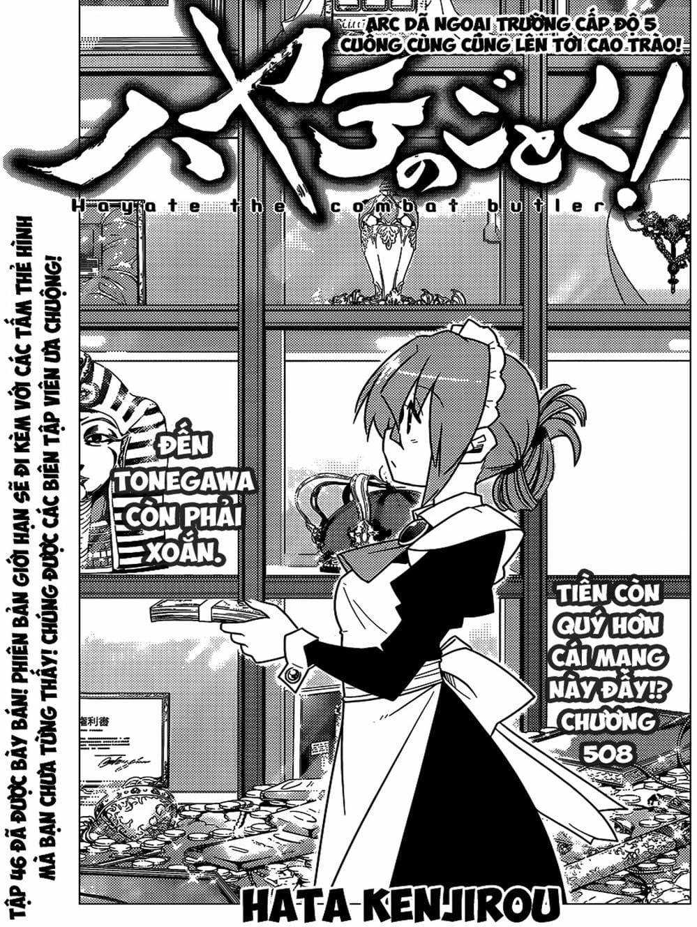 Truyện Tranh Chàng Quản Gia - Hayate No Gotoku trang 4