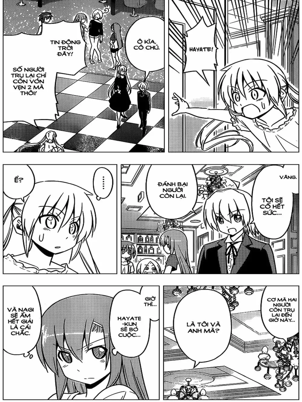 Truyện Tranh Chàng Quản Gia - Hayate No Gotoku trang 4