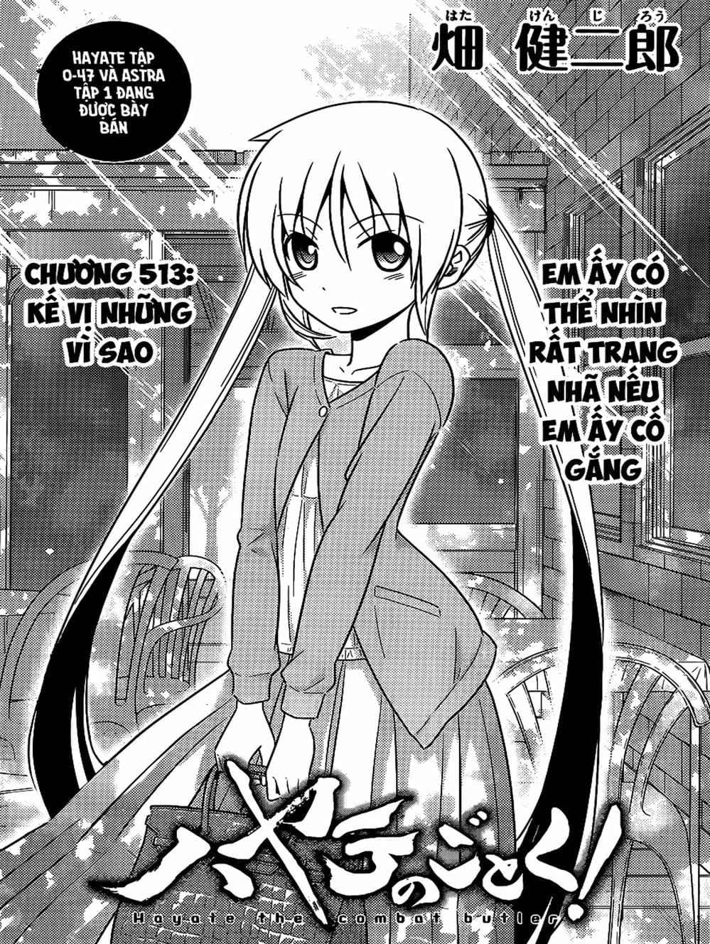 Truyện Tranh Chàng Quản Gia - Hayate No Gotoku trang 4