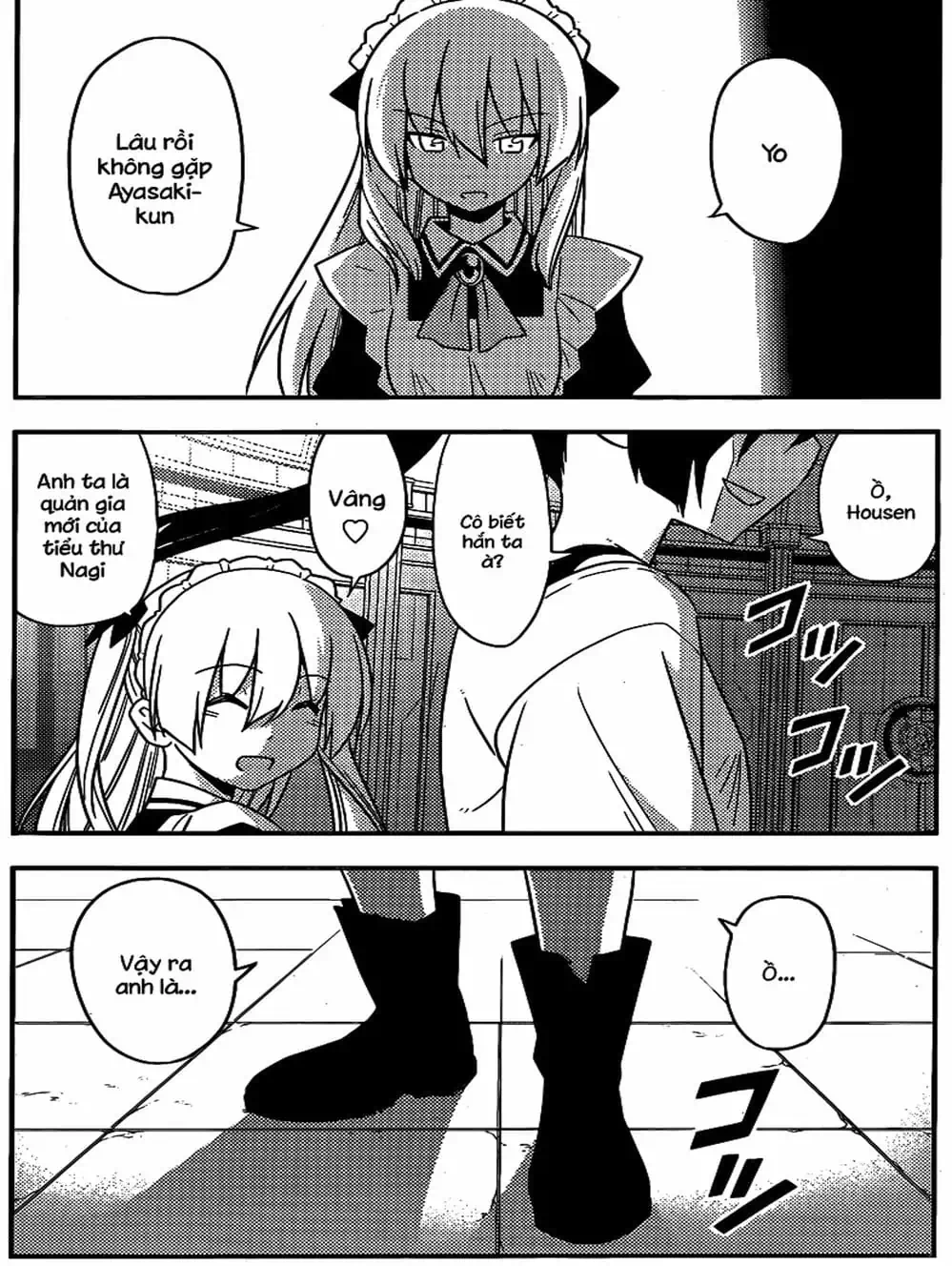 Truyện Tranh Chàng Quản Gia - Hayate No Gotoku trang 4