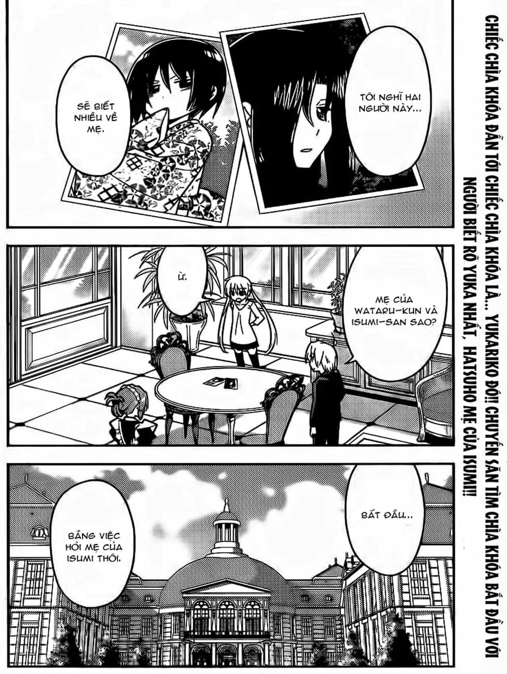 Truyện Tranh Chàng Quản Gia - Hayate No Gotoku trang 4
