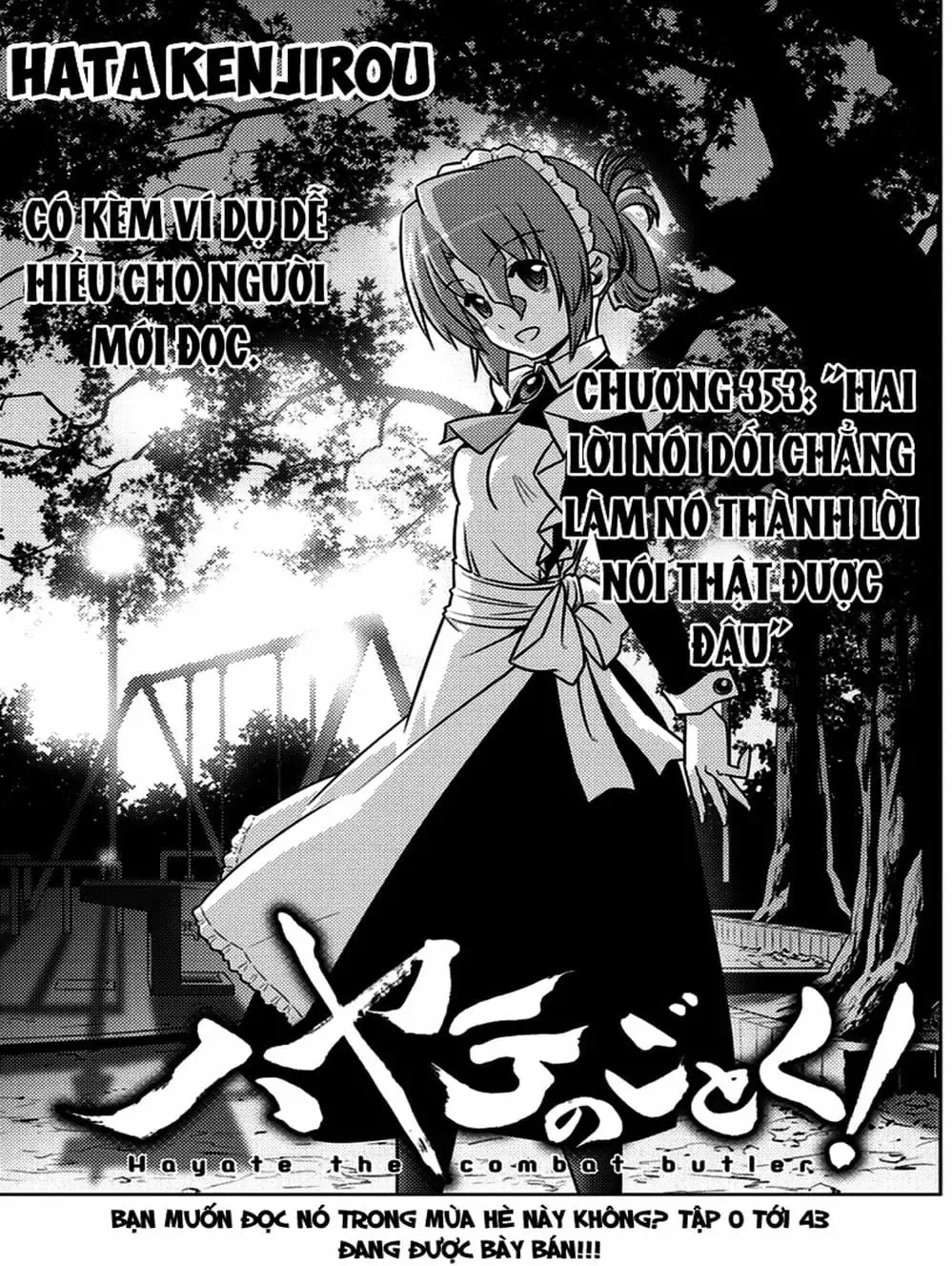 Truyện Tranh Chàng Quản Gia - Hayate No Gotoku trang 4