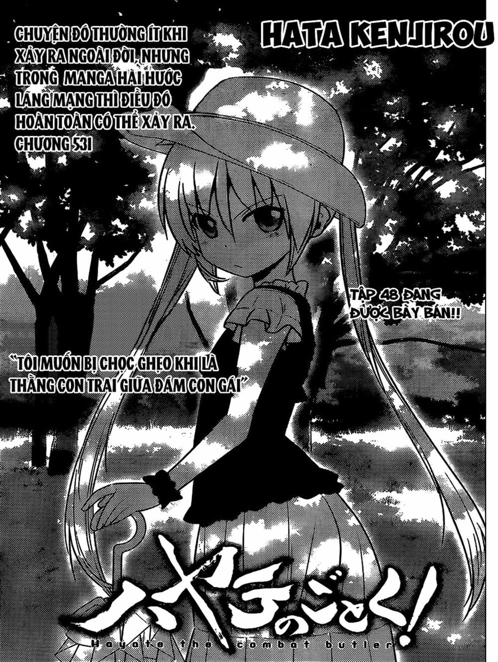 Truyện Tranh Chàng Quản Gia - Hayate No Gotoku trang 4