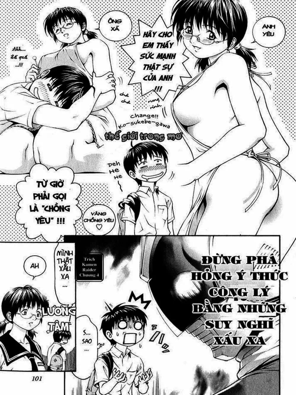 Truyện Tranh Change 1 2 3 trang 6
