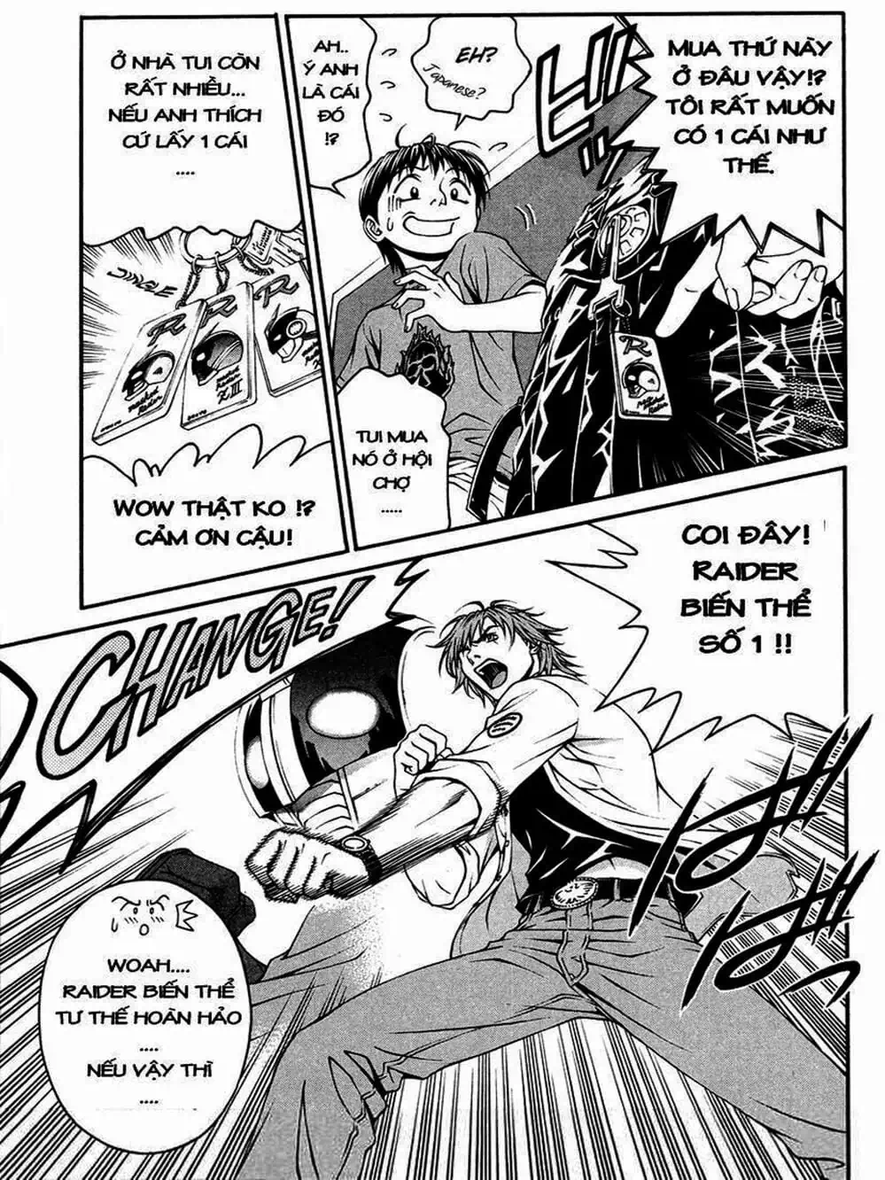Truyện Tranh Change 1 2 3 trang 6