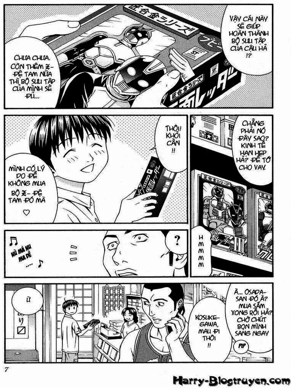 Truyện Tranh Change 1 2 3 trang 6