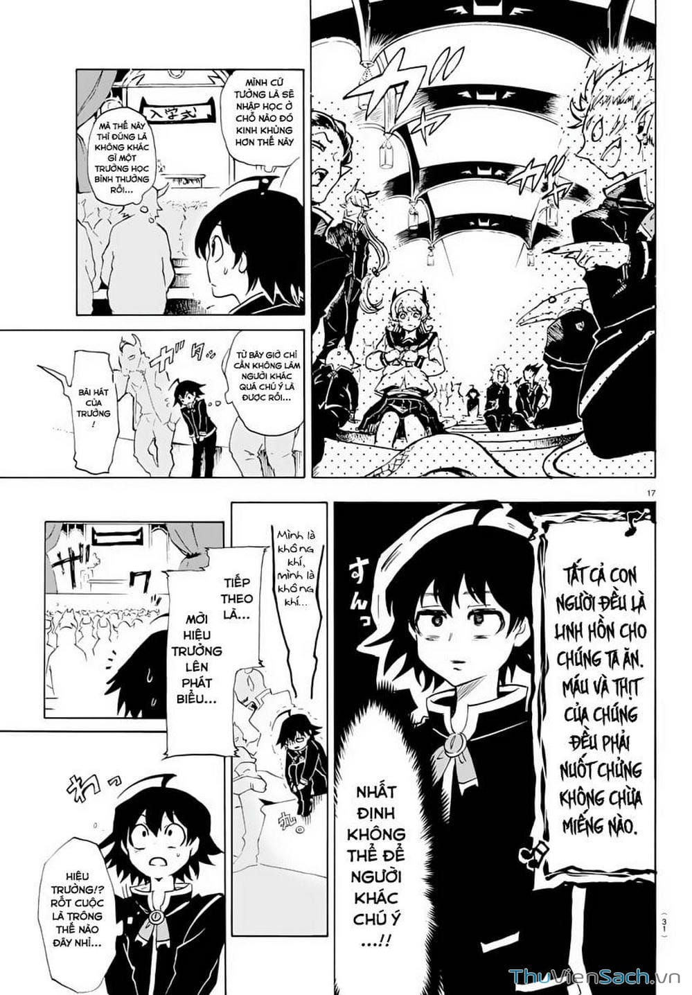 Truyện Tranh Chào Mừng Cậu Đến Trường Iruma-Kun trang 7