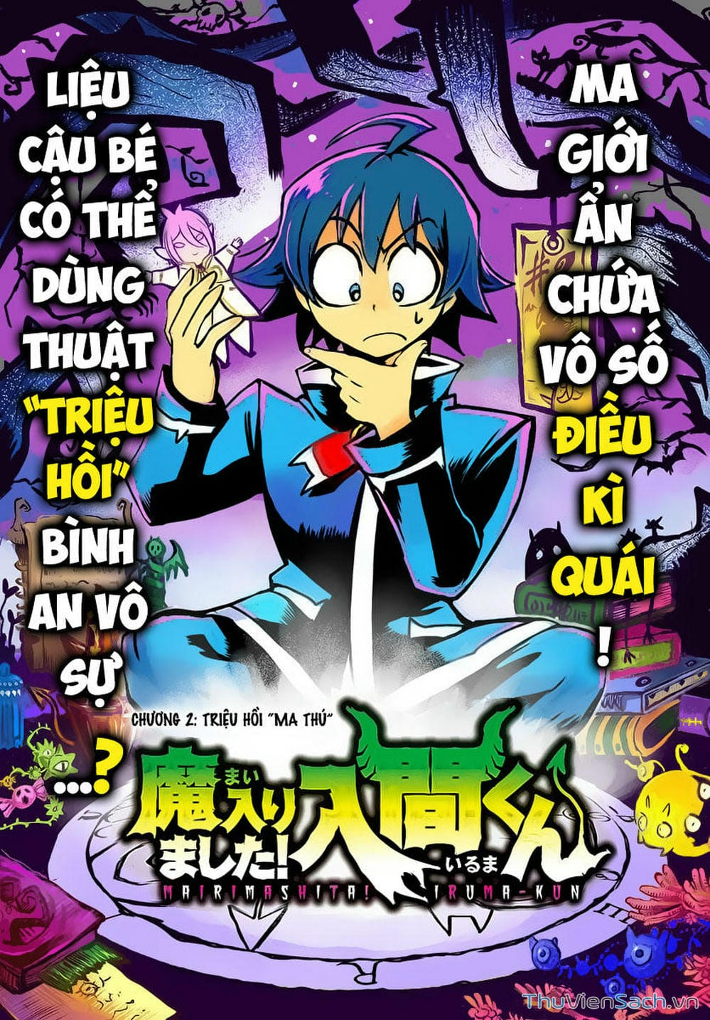 Truyện Tranh Chào Mừng Cậu Đến Trường Iruma-Kun trang 7