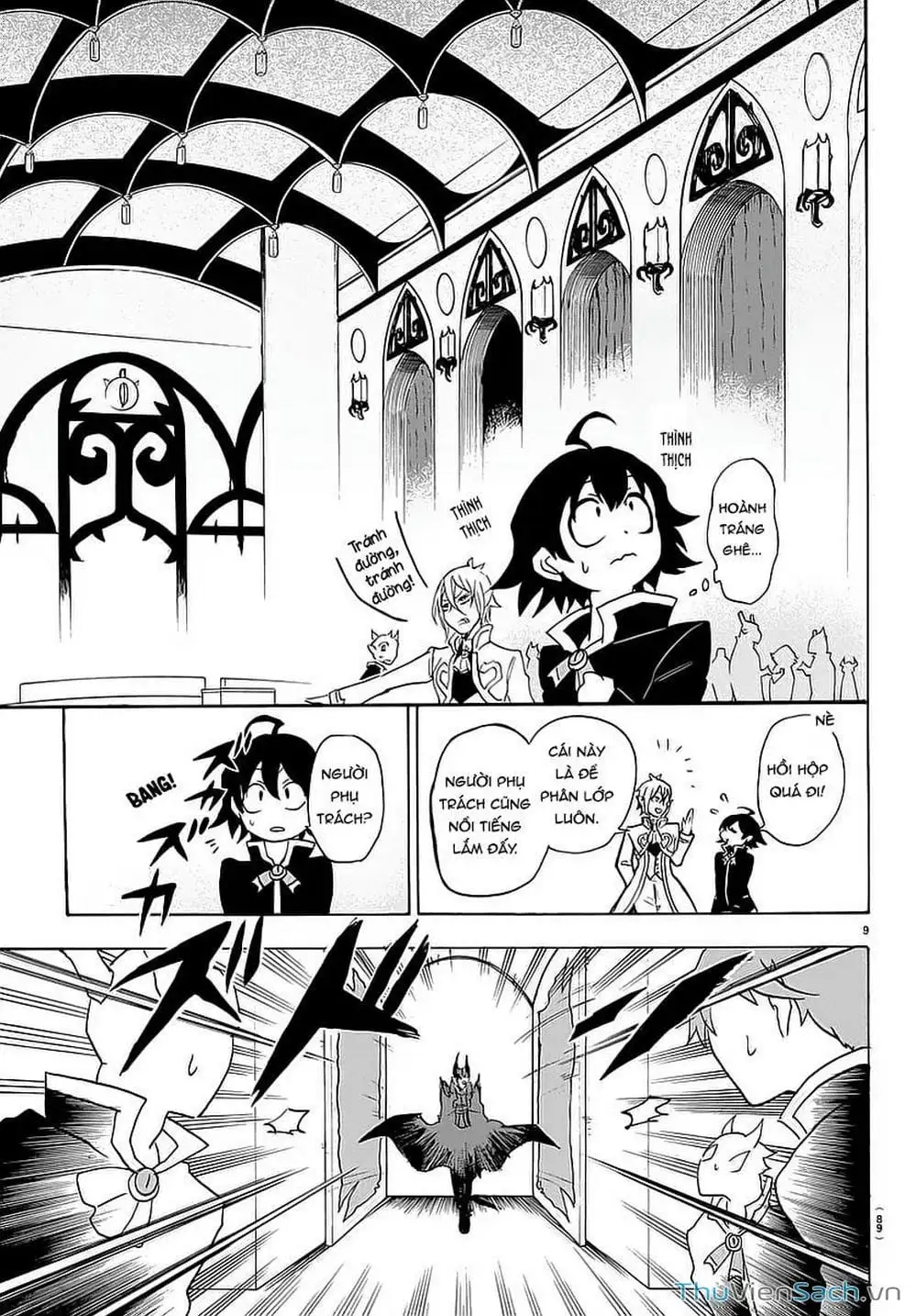 Truyện Tranh Chào Mừng Cậu Đến Trường Iruma-Kun trang 7