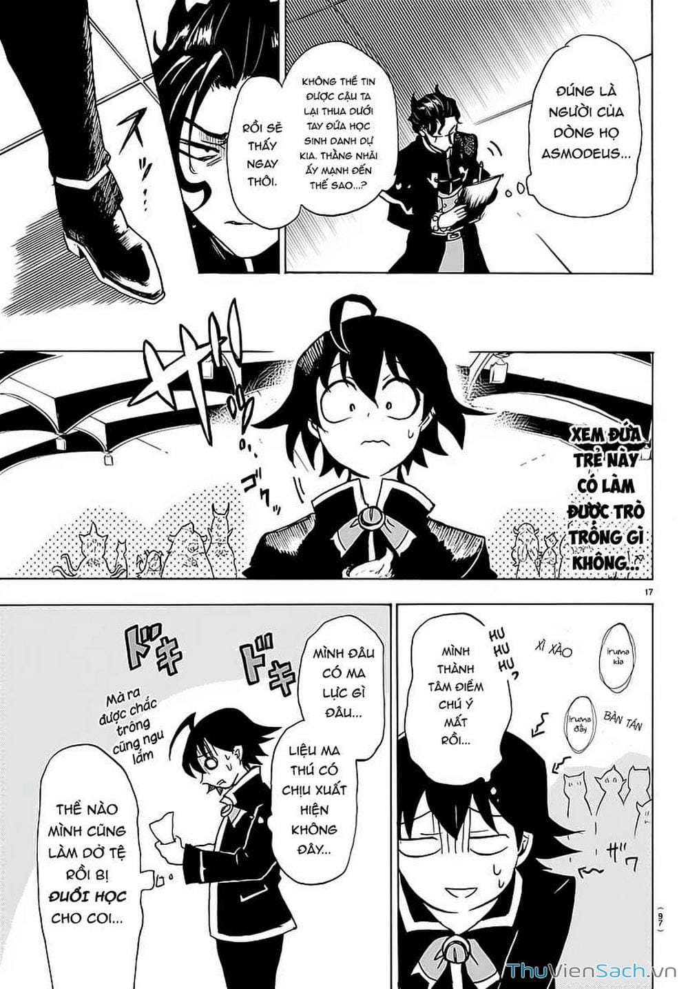 Truyện Tranh Chào Mừng Cậu Đến Trường Iruma-Kun trang 7