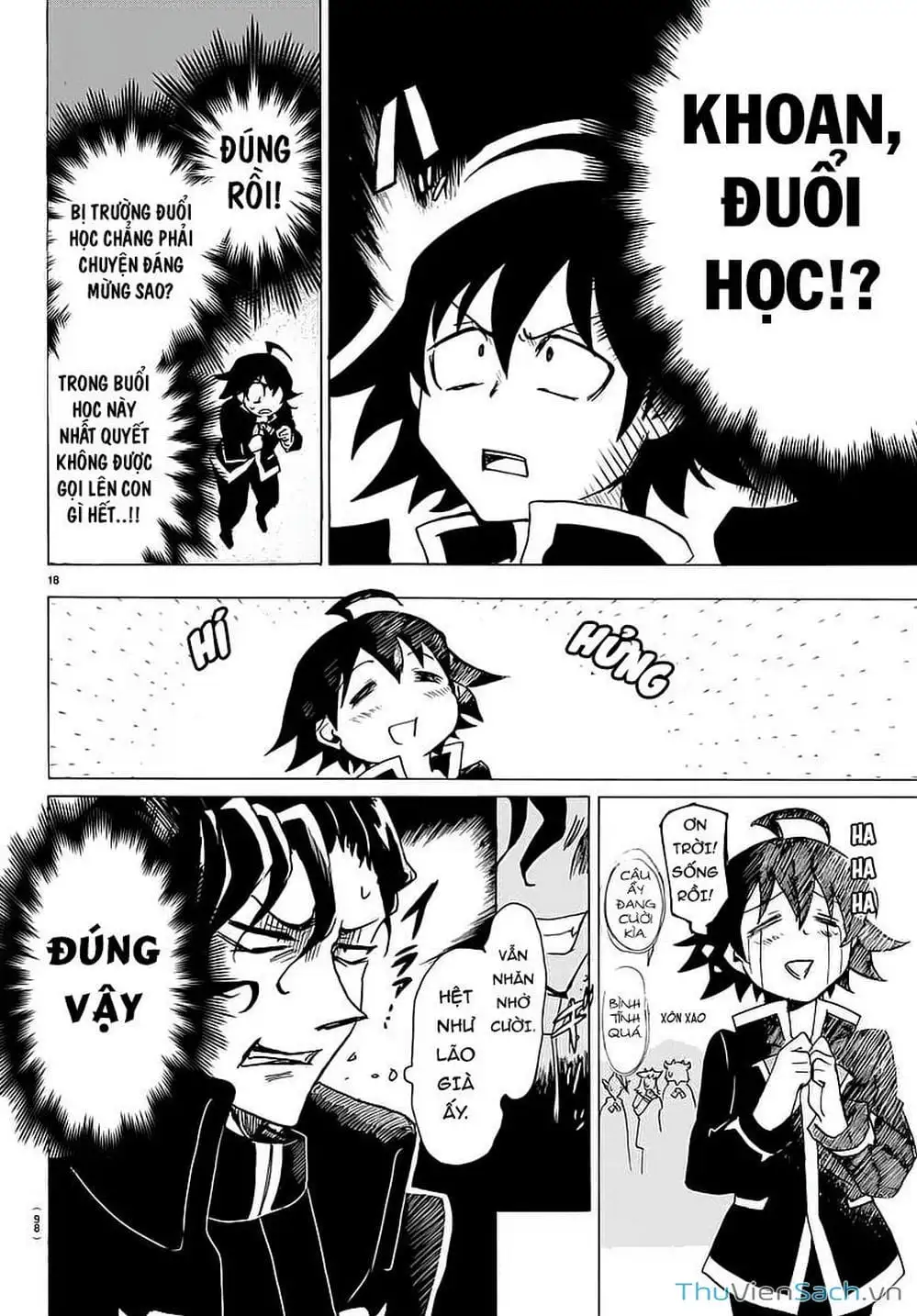 Truyện Tranh Chào Mừng Cậu Đến Trường Iruma-Kun trang 7