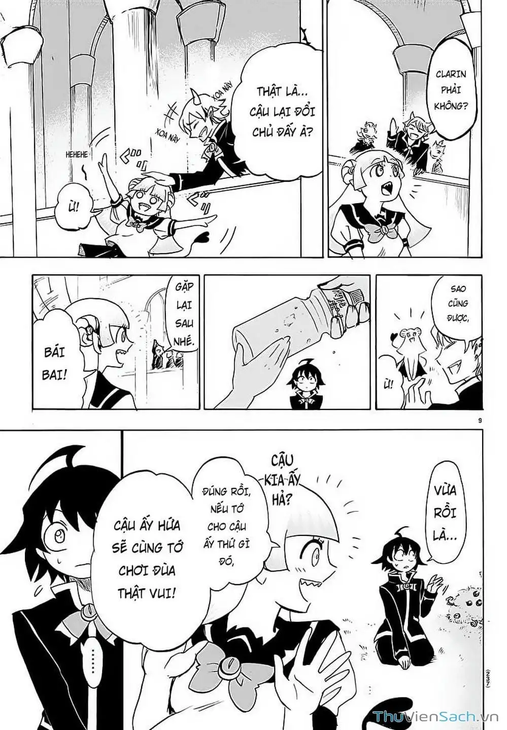 Truyện Tranh Chào Mừng Cậu Đến Trường Iruma-Kun trang 7