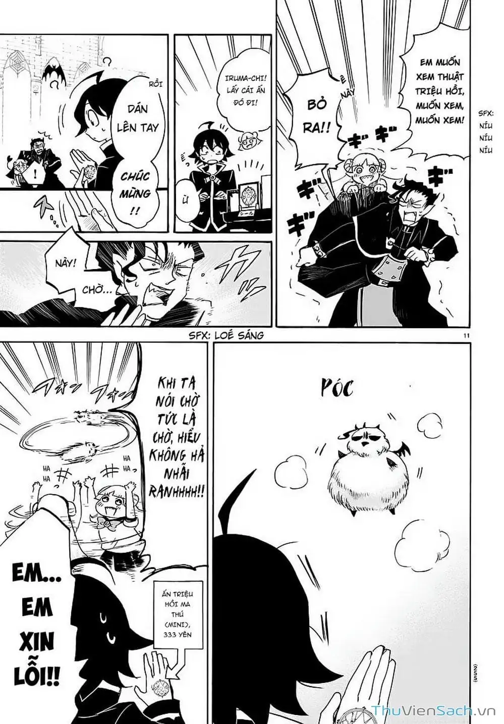 Truyện Tranh Chào Mừng Cậu Đến Trường Iruma-Kun trang 7