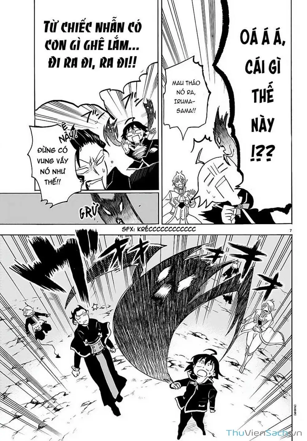 Truyện Tranh Chào Mừng Cậu Đến Trường Iruma-Kun trang 7