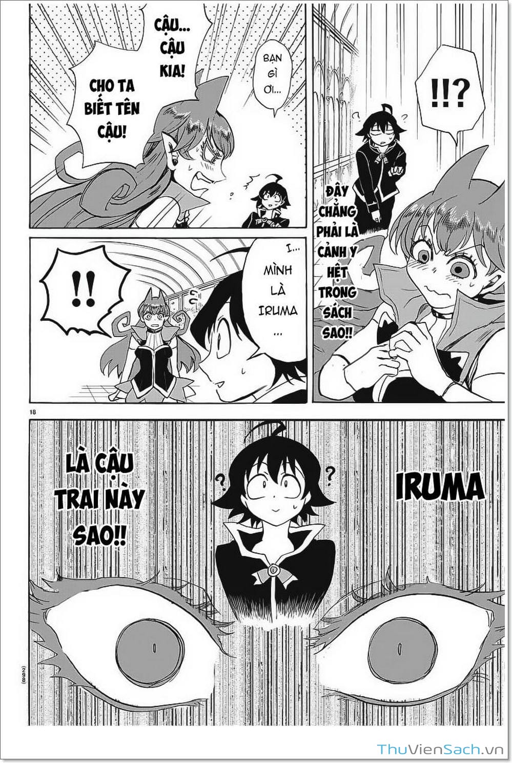 Truyện Tranh Chào Mừng Cậu Đến Trường Iruma-Kun trang 7