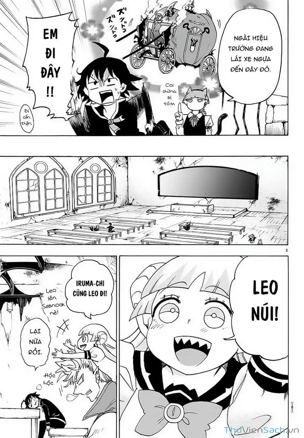 Truyện Tranh Chào Mừng Cậu Đến Trường Iruma-Kun trang 7