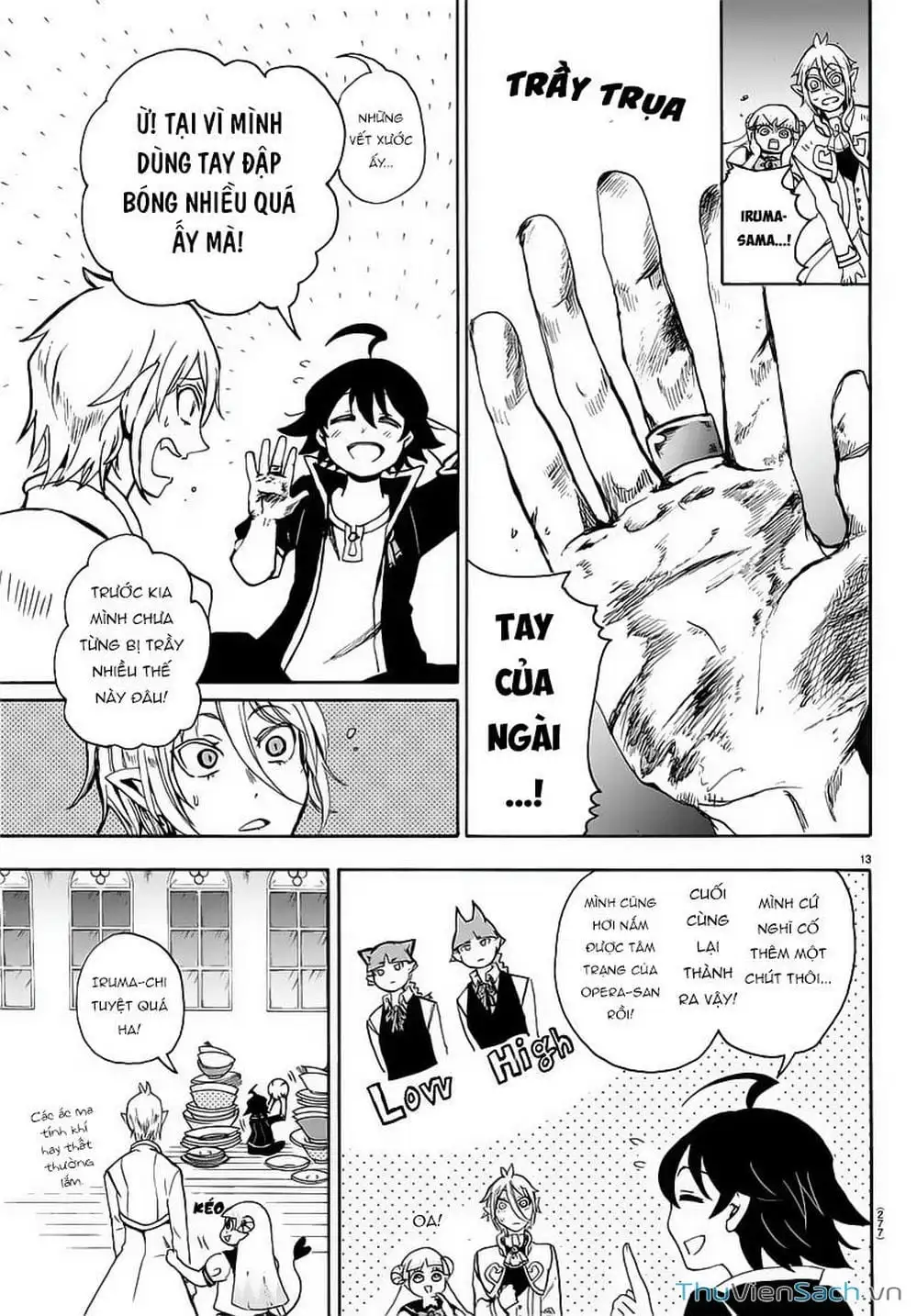 Truyện Tranh Chào Mừng Cậu Đến Trường Iruma-Kun trang 7