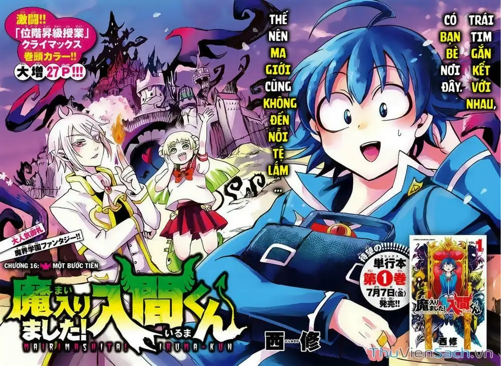Truyện Tranh Chào Mừng Cậu Đến Trường Iruma-Kun trang 7