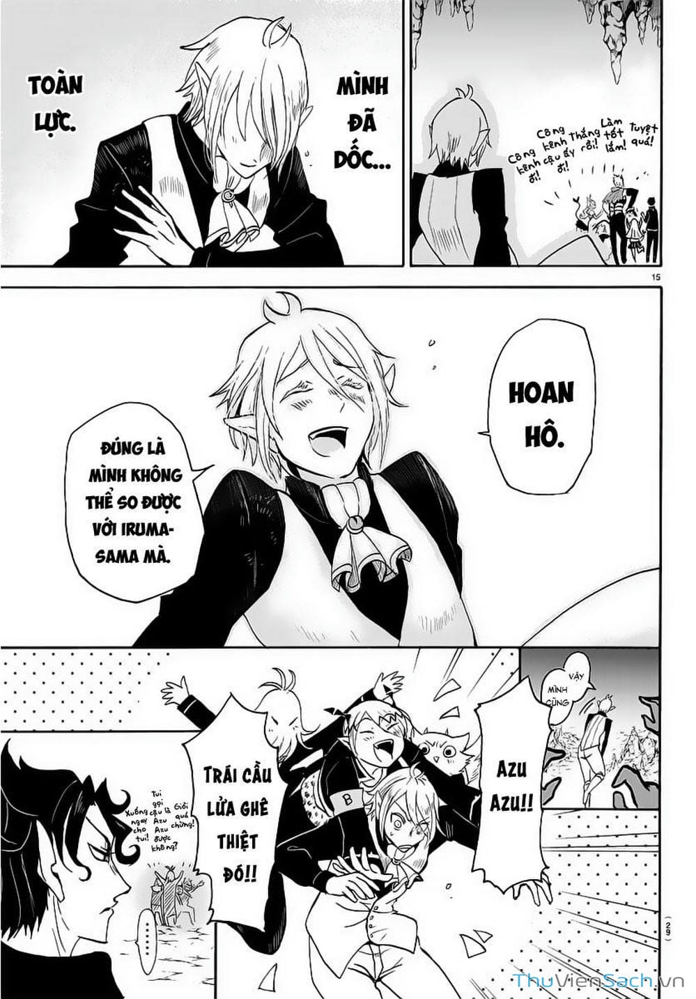 Truyện Tranh Chào Mừng Cậu Đến Trường Iruma-Kun trang 7