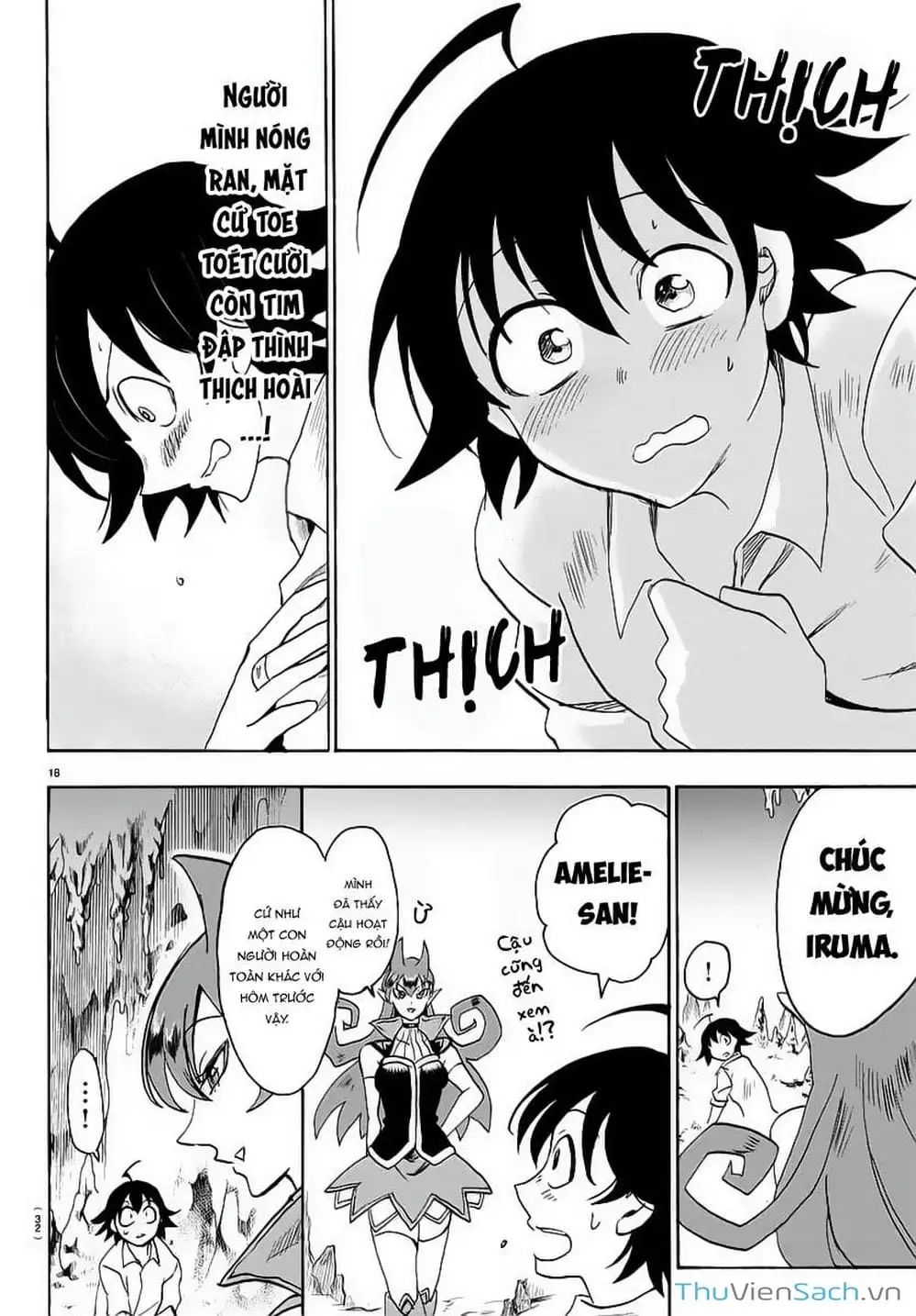 Truyện Tranh Chào Mừng Cậu Đến Trường Iruma-Kun trang 7