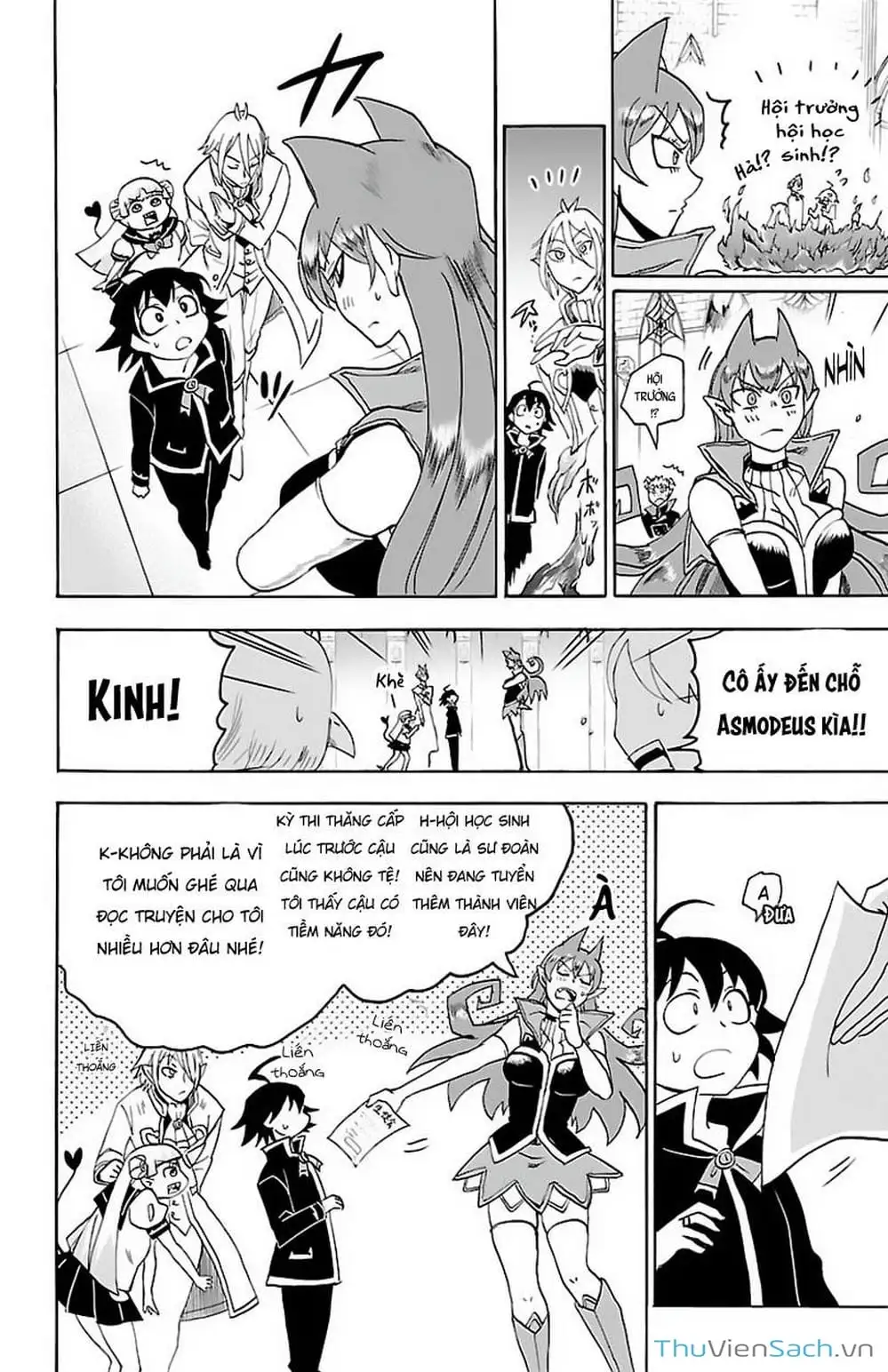 Truyện Tranh Chào Mừng Cậu Đến Trường Iruma-Kun trang 7