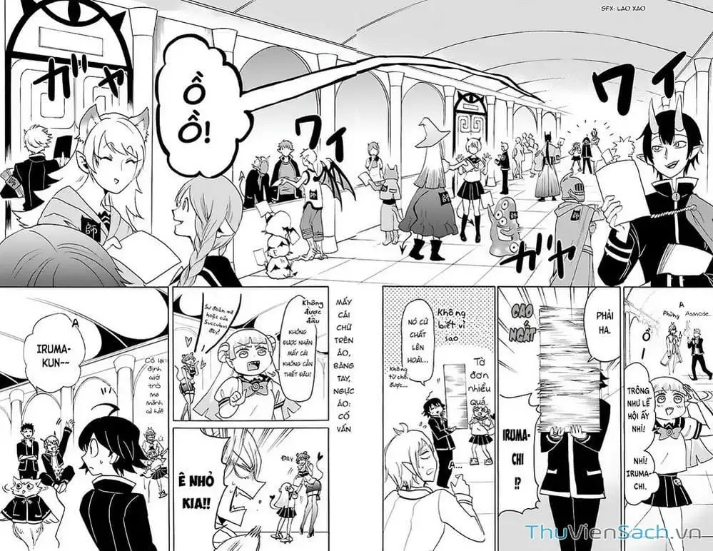 Truyện Tranh Chào Mừng Cậu Đến Trường Iruma-Kun trang 7