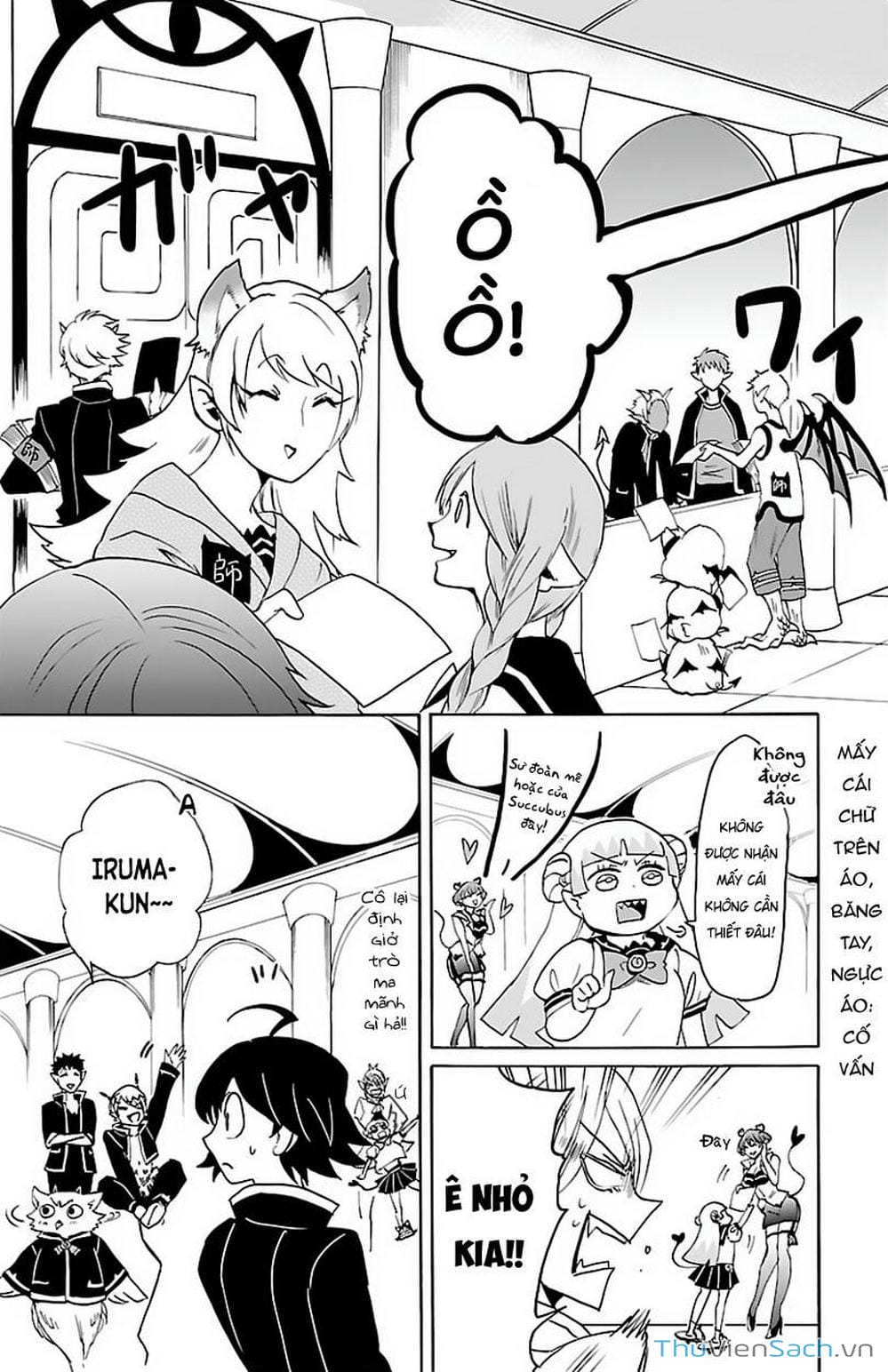 Truyện Tranh Chào Mừng Cậu Đến Trường Iruma-Kun trang 7