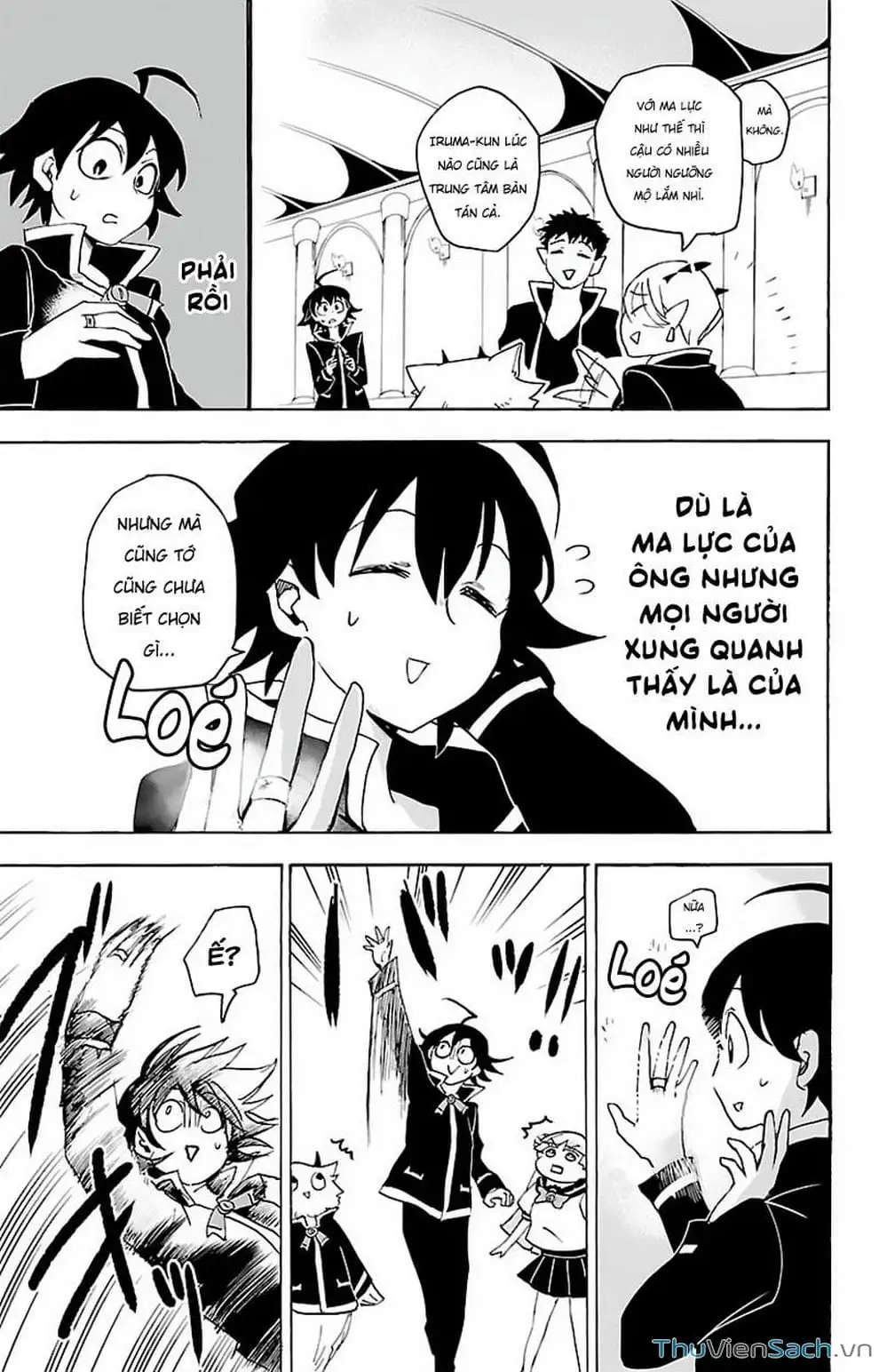 Truyện Tranh Chào Mừng Cậu Đến Trường Iruma-Kun trang 7